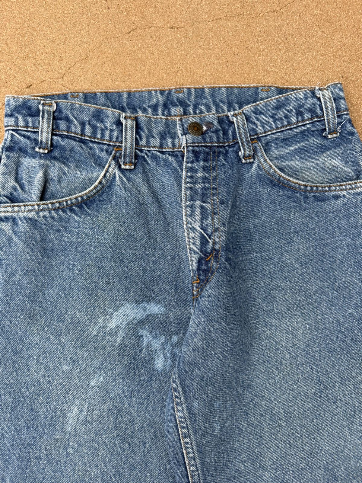 Levi's Vtg 80’s Levi’s 684 Orange Tab Bellbottom Flare Jeans 30x30 Size US 30 / EU 46 - 4 Thumbnail