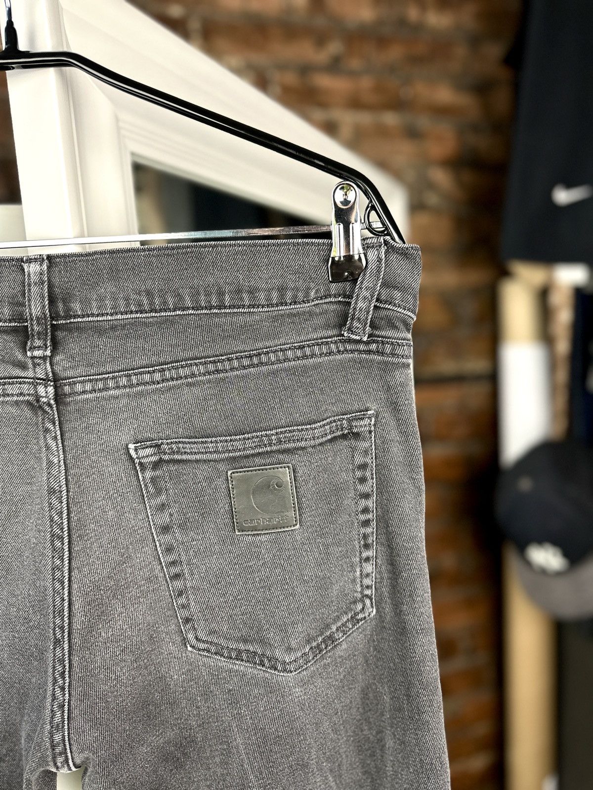 Carhartt × Carhartt Wip Men’s Jeans Carhartt Rebel Pant Dark Gray Size: 34/32 Size US 34 / EU 50 - 9 Thumbnail