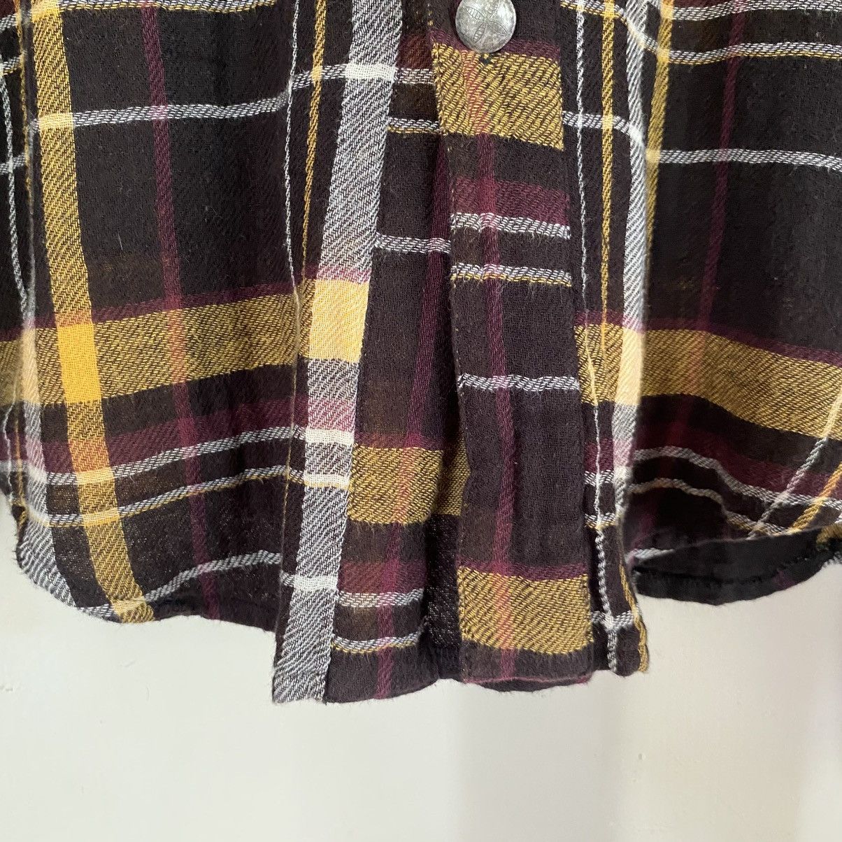 Vintage Indian Motorcycle plaid hoodie shirt Size US M / EU 48-50 / 2 - 5 Thumbnail