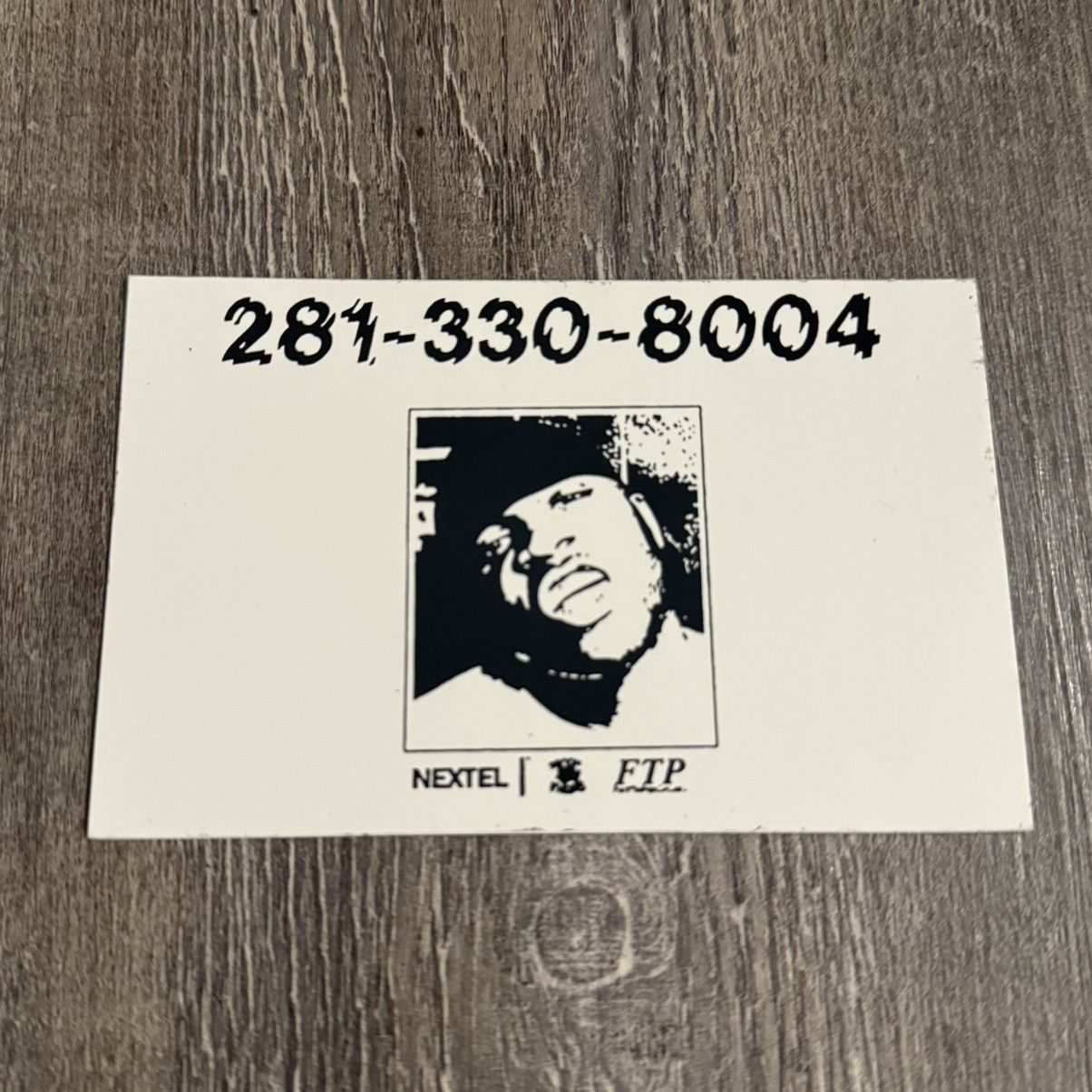 Fuck The Population FTP Mike Jones Sticker Size ONE SIZE - 1 Thumbnail