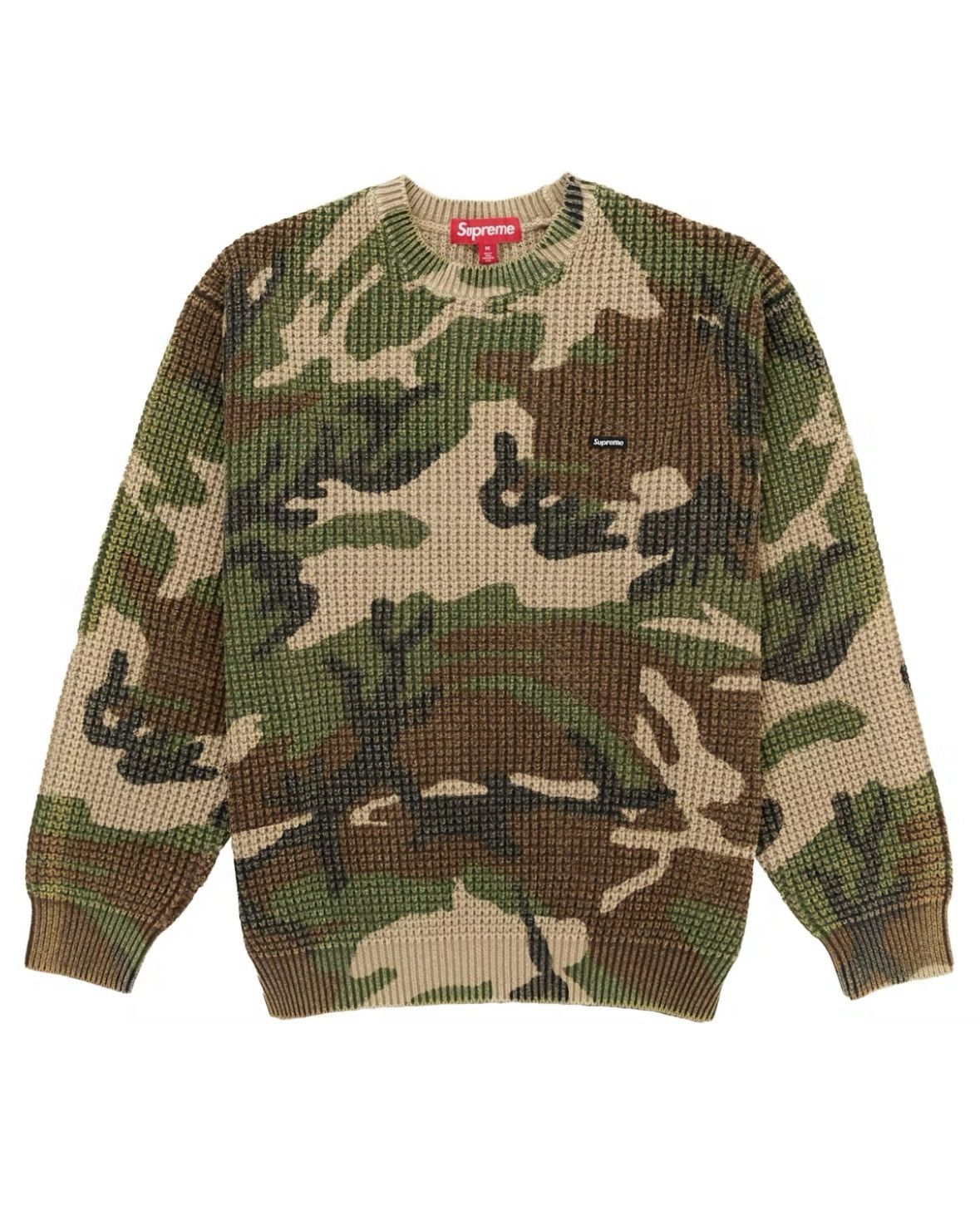 Supreme Supreme Small Box Speckle Sweater Heather Multicolor | Grailed