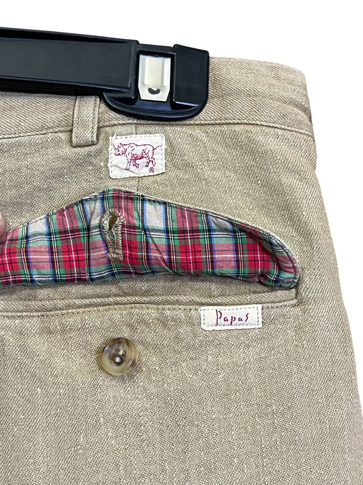 Japanese Brand SICK 90s VINTAGE PAPAS MANIERE DE HEMING BAGGY CASUAL PANTS Size US 31 - 7 Thumbnail