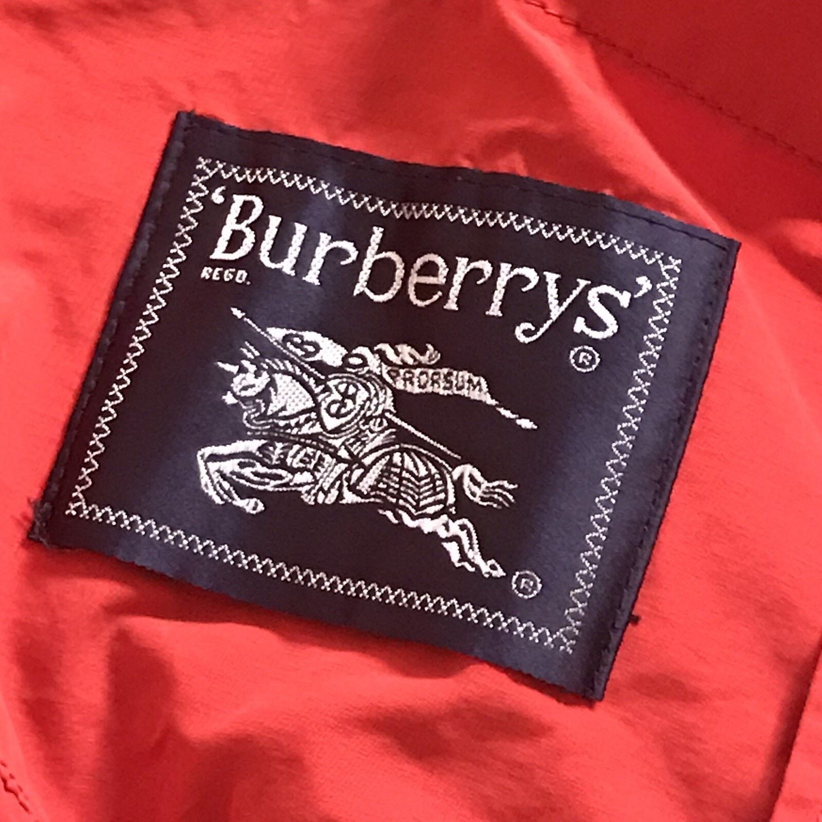 Burberry VINTAGE BURBERRY Bomber Jacket lightweight coat men's Size US XL / EU 56 / 4 - 9 Thumbnail