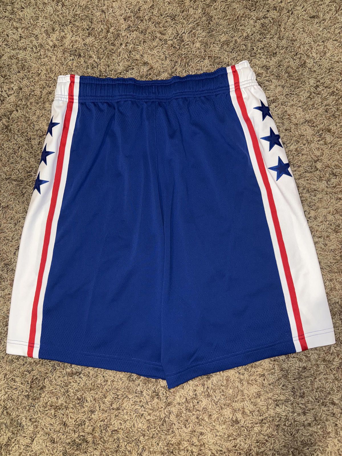 Nike Nike Men's NBA Philadelphia 76ers Dri-Fit ADV Team Issued Shorts Size US 36 / EU 52 - 8 Thumbnail