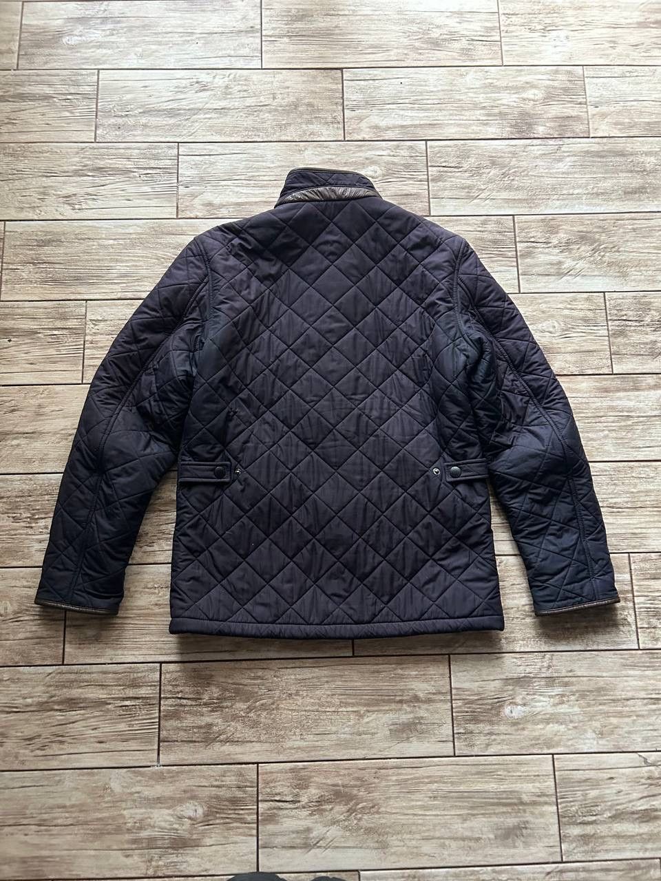 Barbour Barbour Mans Navy Blue Quilted Jacket Size US S / EU 44-46 / 1 - 4 Thumbnail
