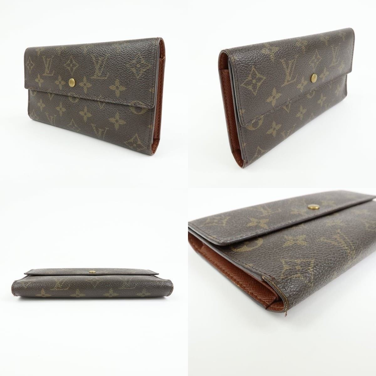 Louis Vuitton Louis Vuitton Monogram Portefeuille International Wallet Size ONE SIZE - 3 Thumbnail