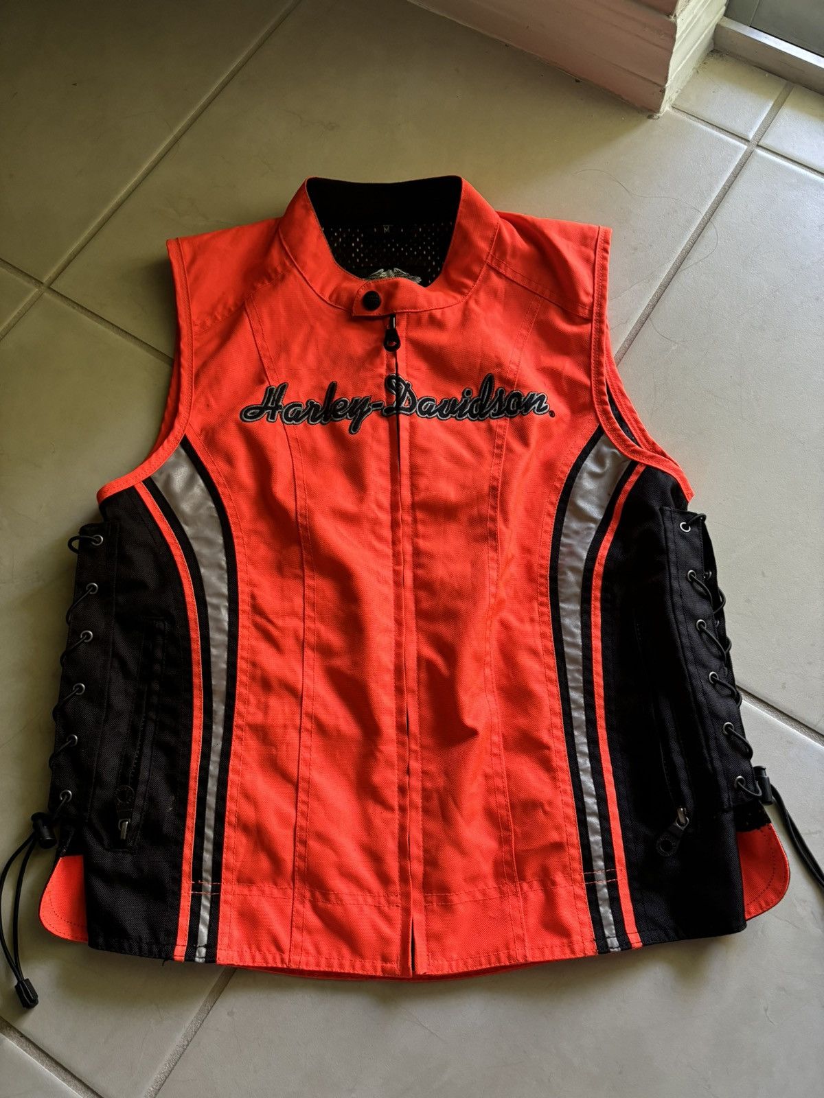 Harley Davidson Harley Davidson medium vest orange with black Size M / US 6-8 / IT 42-44 - 7 Thumbnail