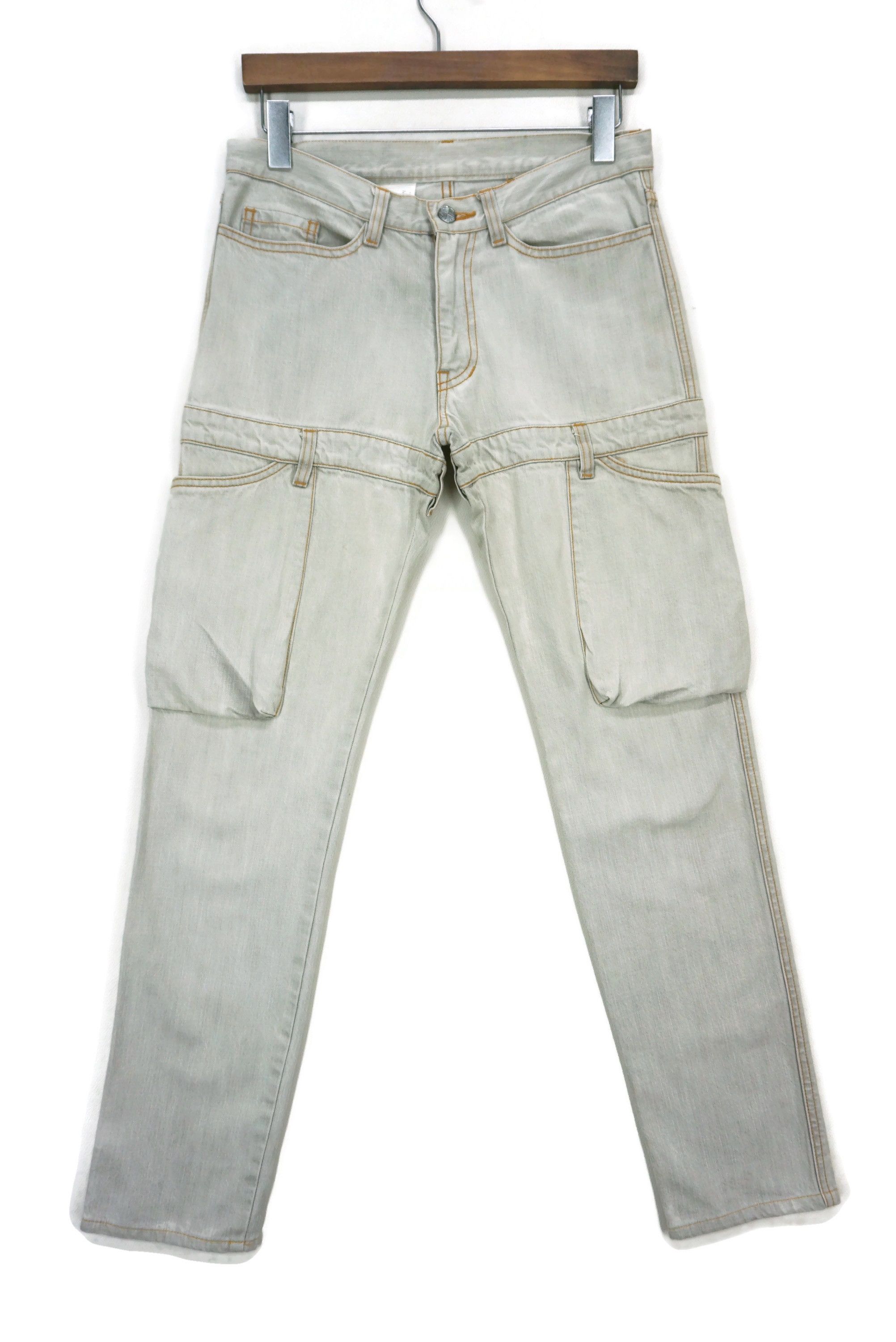 Other Final Home Jeans Size W28xL31 Kosuke Tsumura Slim Surplus Size US 28 / EU 44 - 1 Thumbnail