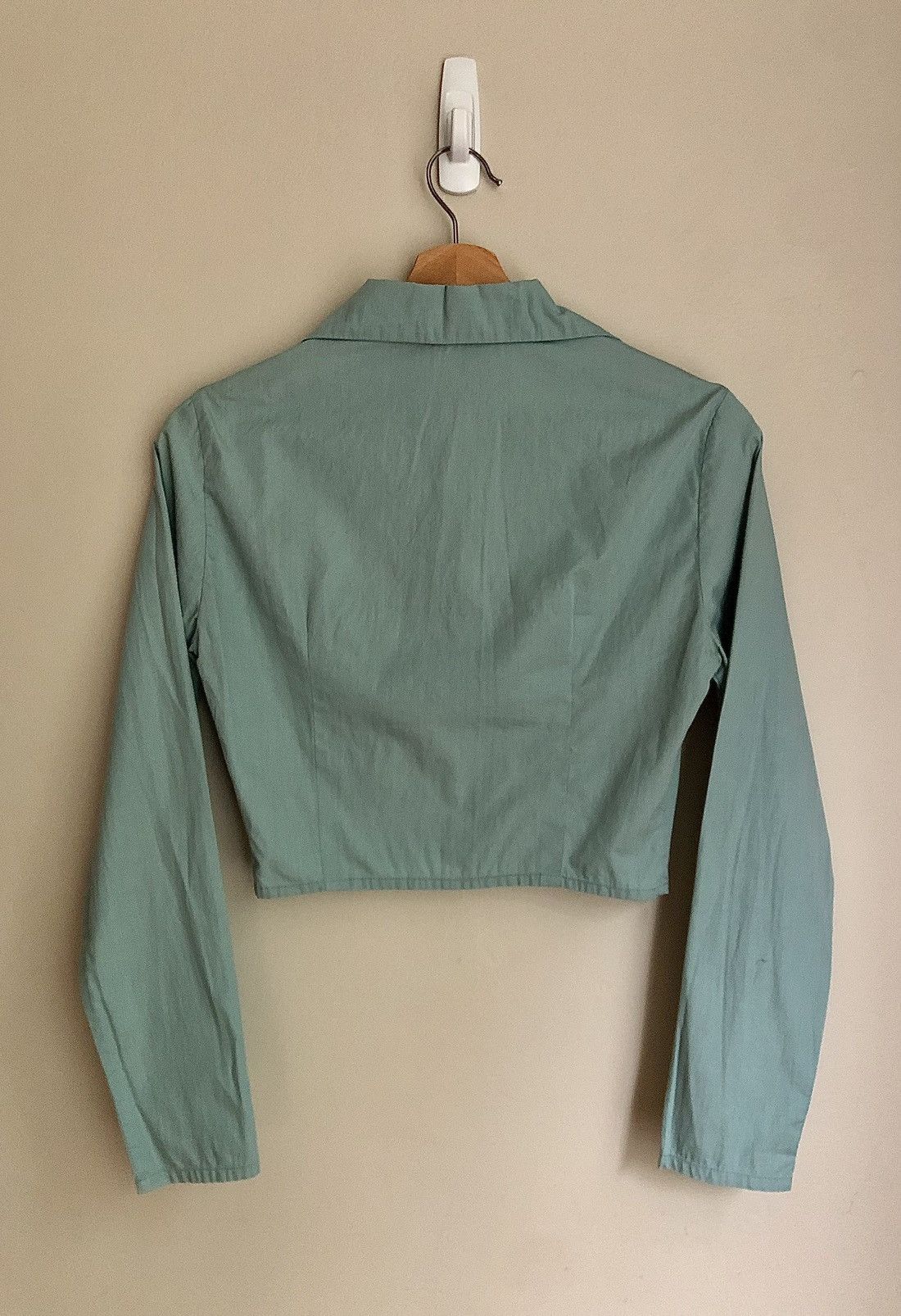 Katharine Hamnett London Katharine Hamnett 1990’s Big Collar Crop Top Size XS / US 0-2 / IT 36-38 - 12 Thumbnail