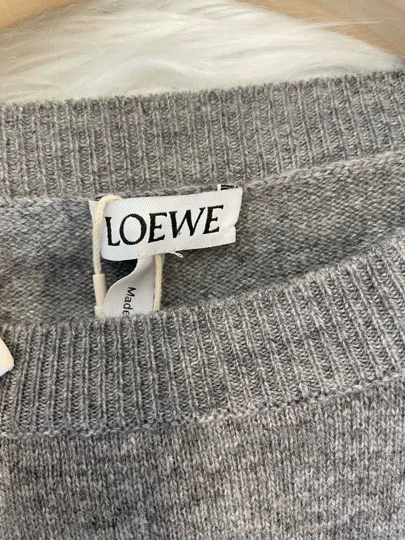 Loewe Loewe Gray printed cashmere sweater Size M / US 6-8 / IT 42-44 - 6 Thumbnail