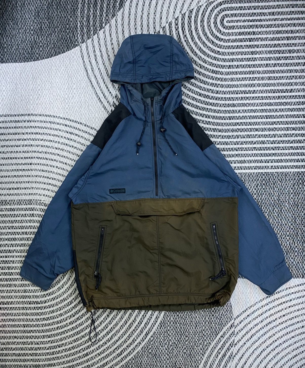 Columbia Vintage Columbia Halfzip Anorak Windbreaker Jacket Size US XL / EU 56 / 4 - 1 Thumbnail