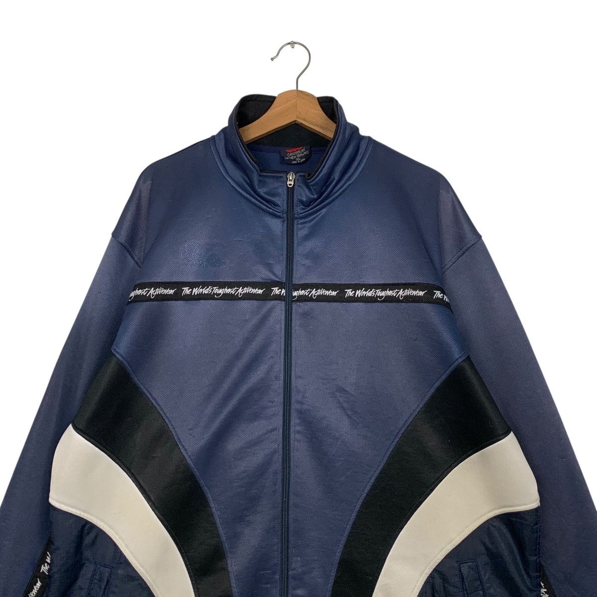 Canterbury of New Zealand Vintage 90's CANTERBURY Track Top Jacket #2937-C133 Size US XL / EU 56 / 4 - 2 Thumbnail