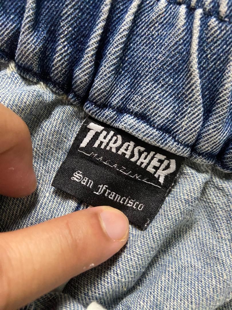 Thrasher Thrasher Double Knee Baggy Jeans (197) Size US 32 / EU 48 - 5 Thumbnail