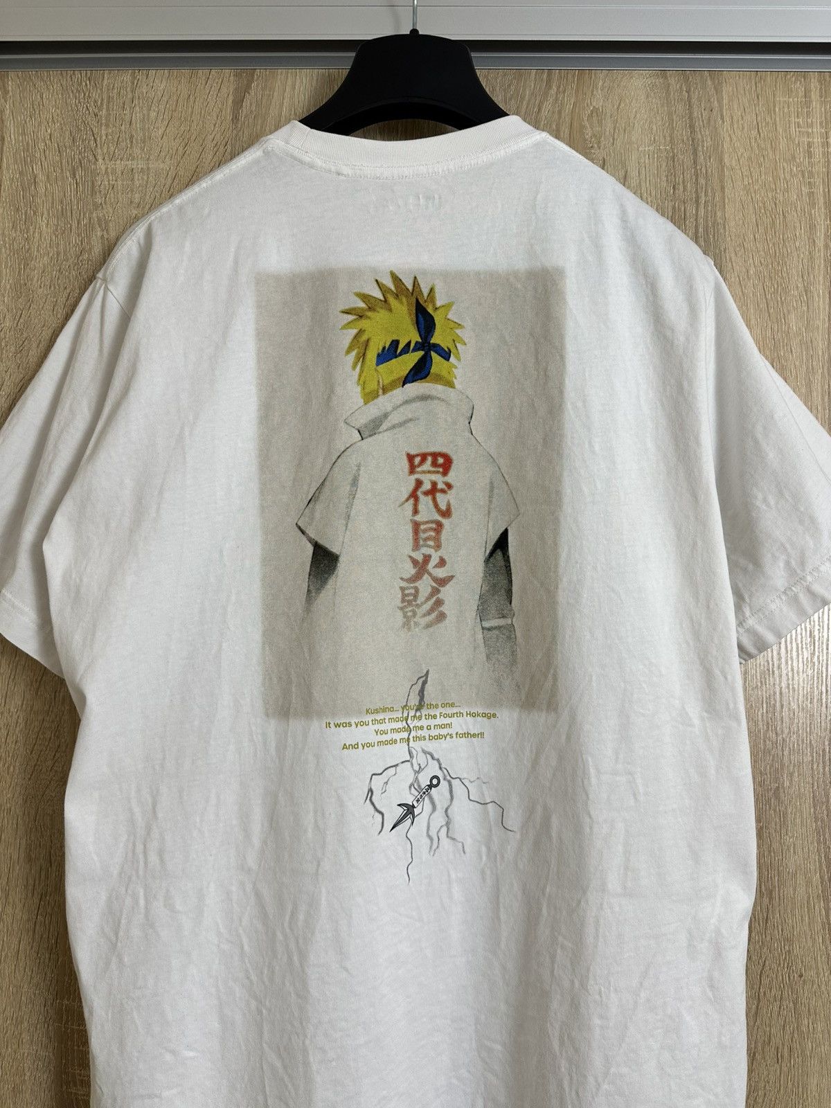 Anime 🔥 Minato Namikaze Naruto Vintage T Shirt Akatsuki Itachi Y2K Size US L / EU 52-54 / 3 - 1 Thumbnail