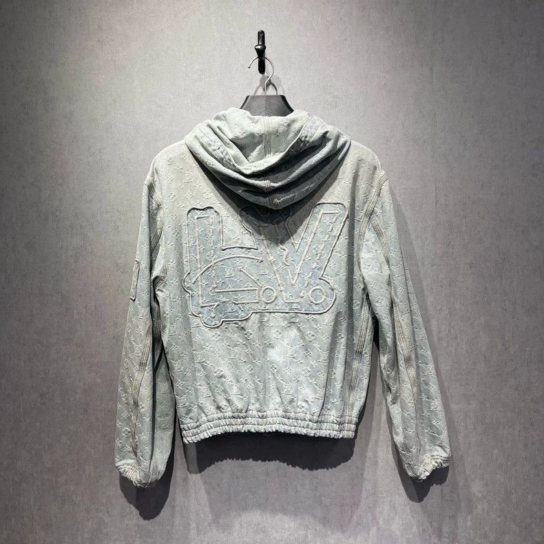 Louis Vuitton Louis Vuitton NBA co-branded hooded denim jacket Size US S / EU 44-46 / 1 - 2 Thumbnail