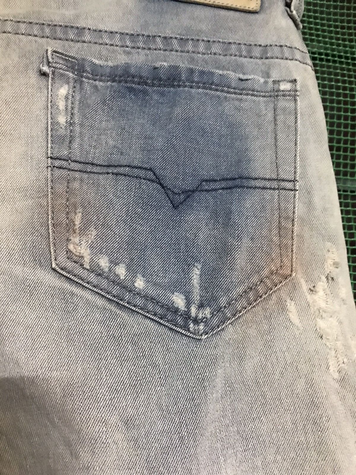 Diesel Diesel Thavar Slim Skinny Denim Jeans Size US 33 - 5 Thumbnail