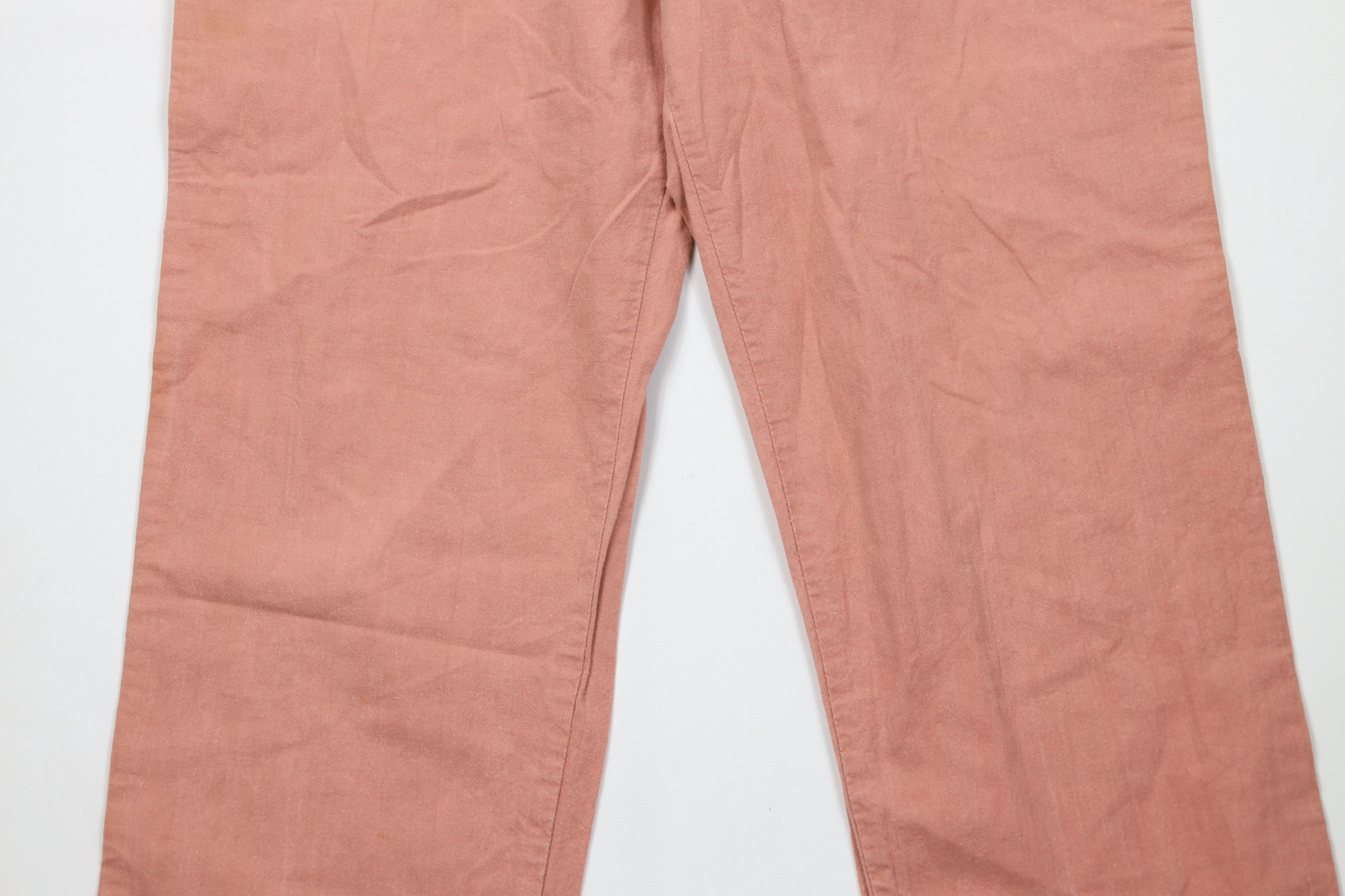 Vintage Vintage 60s 70s Streetwear Dungaree Work Pants Pink USA Size US 32 / EU 48 - 3 Thumbnail