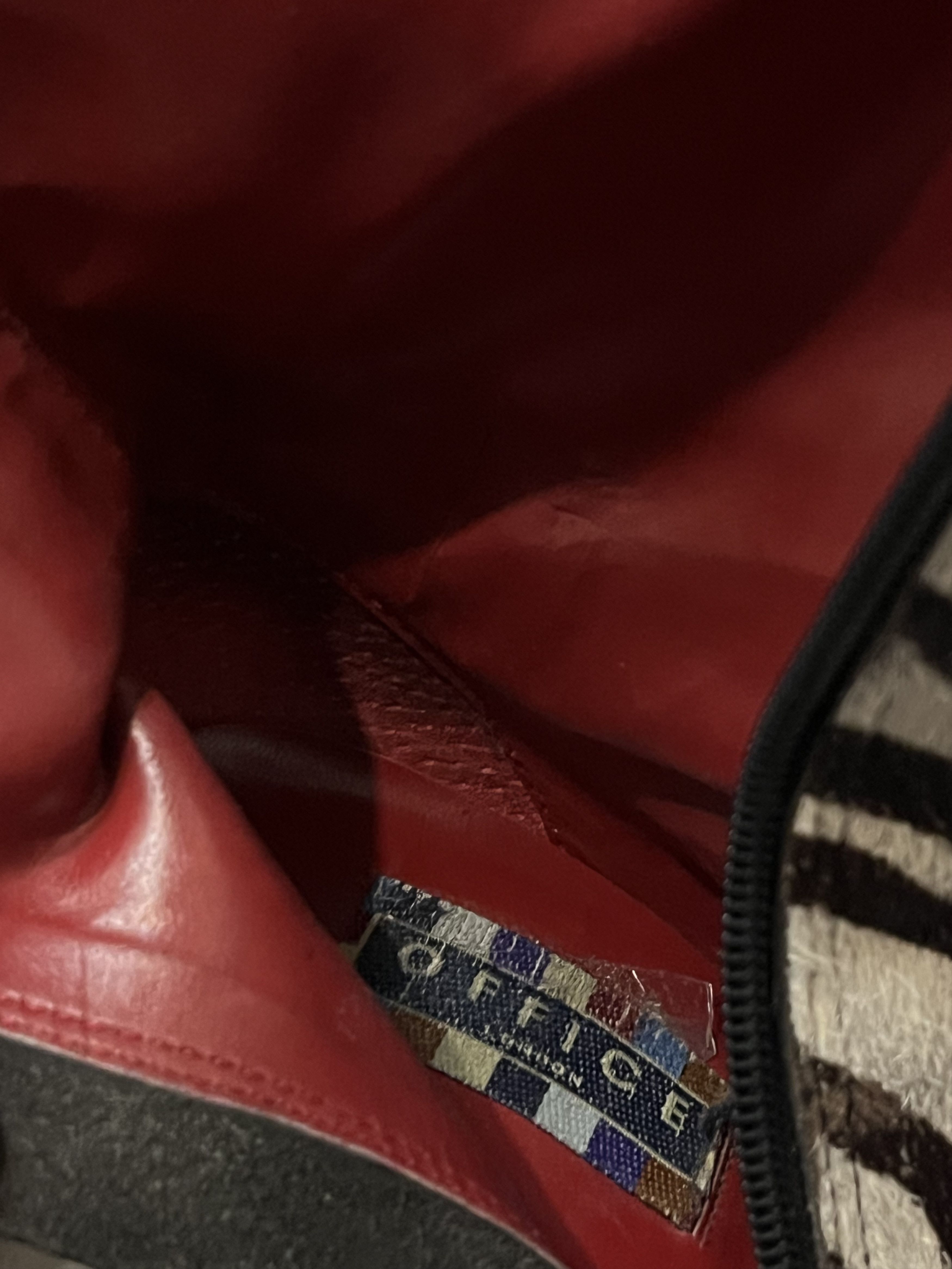 Japanese Brand × Vintage Vintage y2k Leather Heels Boots Zebra Pattern Made in Brazil Size US 9 / IT 39 - 12 Thumbnail