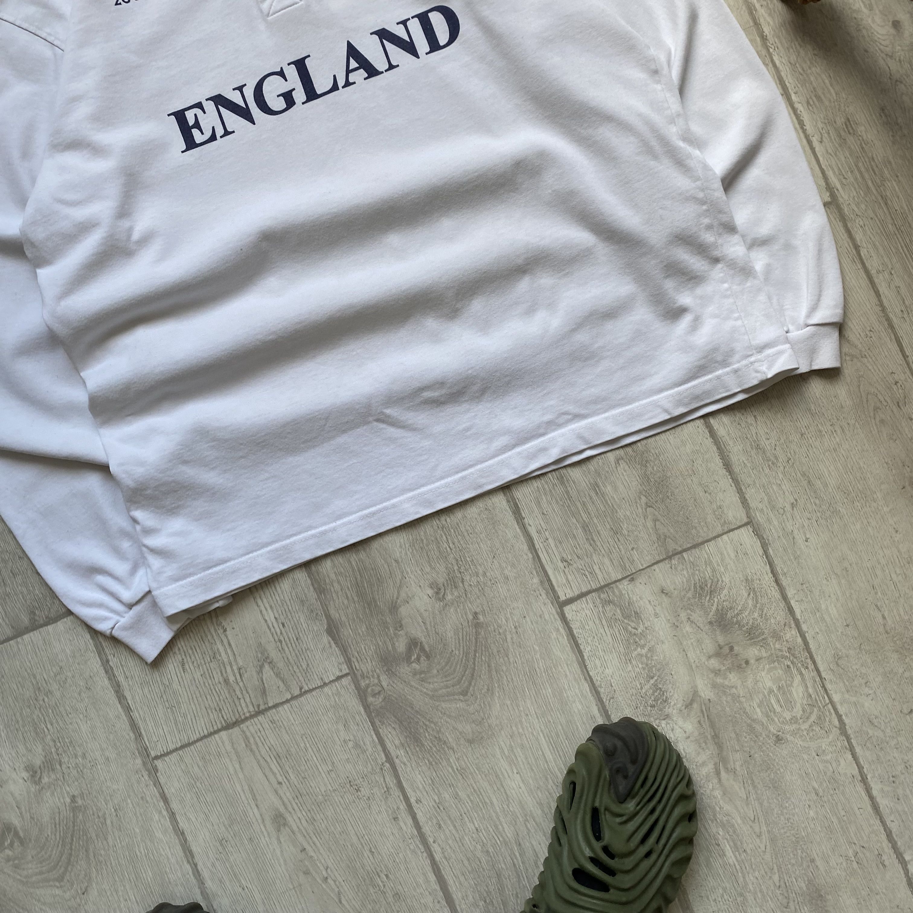 Cotton Traders 🏆 Vintage England Rugby jersey shirt 2003 champions Size US XL / EU 56 / 4 - 4 Thumbnail