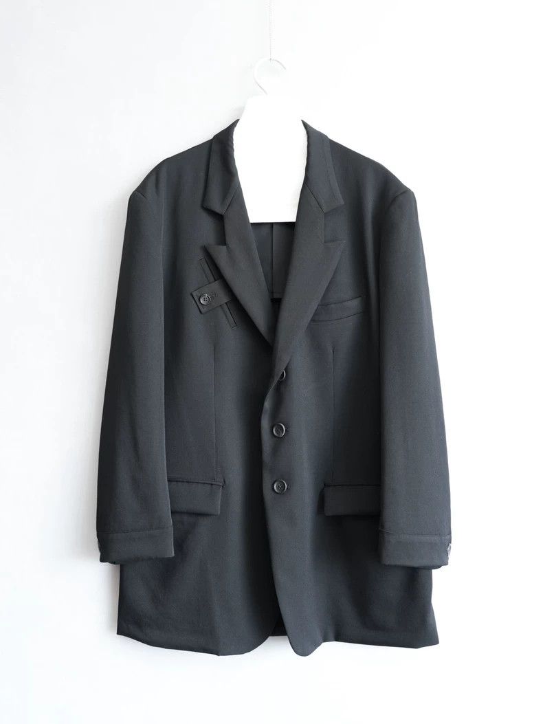 Yohji Yamamoto Yohji Yamamoto23SS Lapel Show Jacket 2503-Nextarrow Size US M / EU 48-50 / 2 - 1 Thumbnail