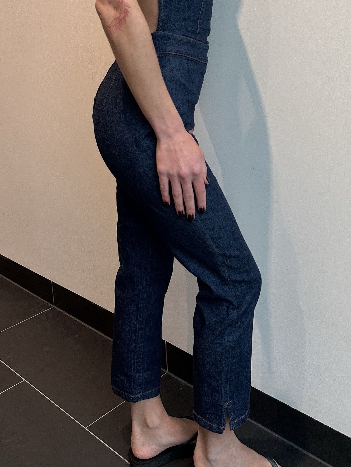 Miss Sixty Miss Sixty Jumpsuit Open Back Vintage Y2k Festival Denim Size 26" / US 2 / IT 38 - 7 Thumbnail