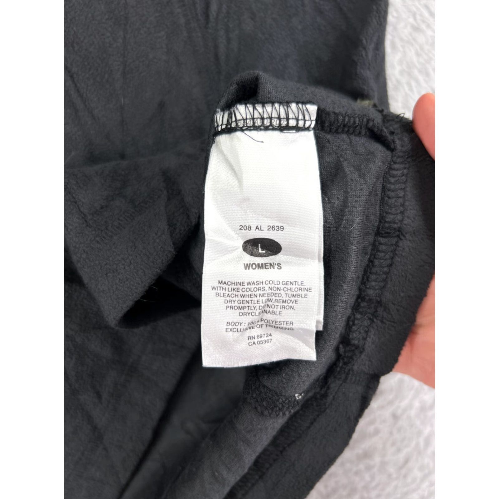 Vintage Columbia Sweat Jacket Women L Black 1/4 Zip Fleece Polyester Hiking Camp Outdoor Jacket Size L / US 10 / IT 46 - 4 Thumbnail