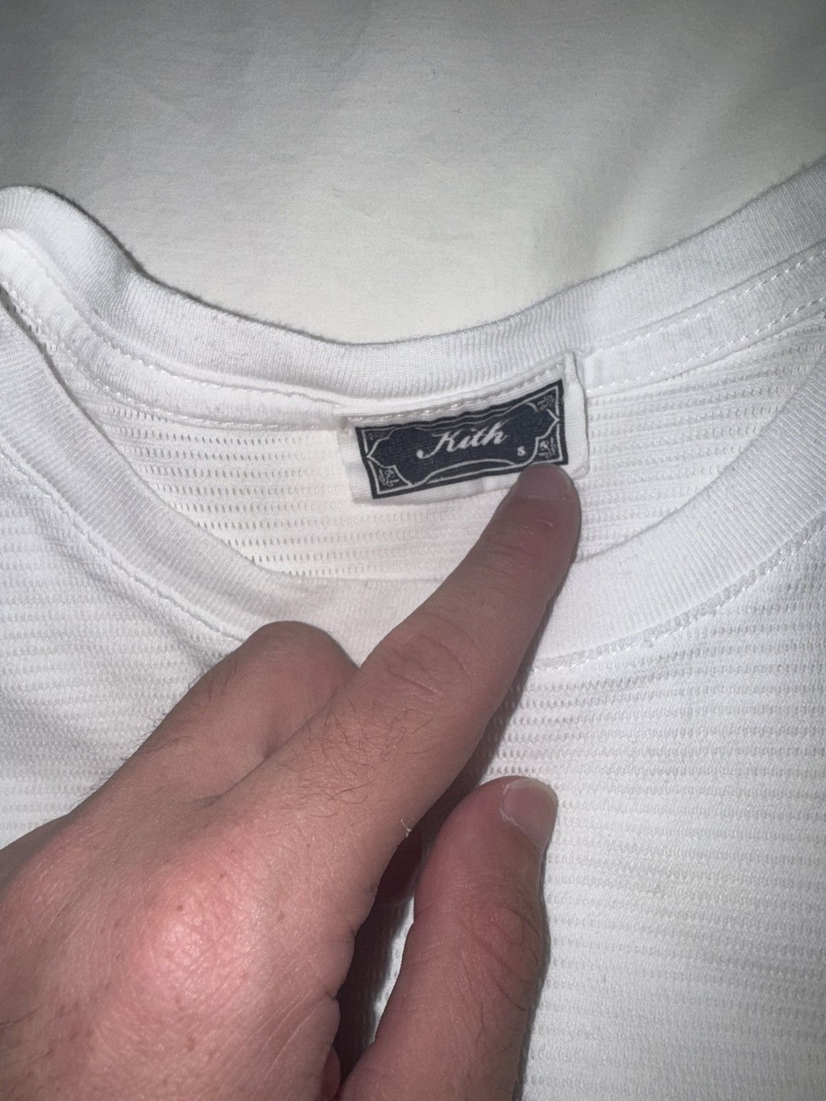 Kith Kith pointelle mesh T-shirt Size US S / EU 44-46 / 1 - 2 Thumbnail