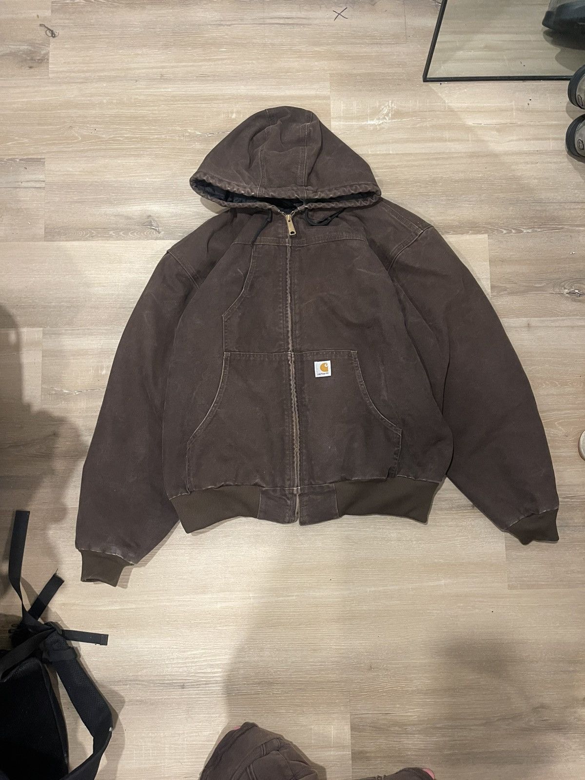 Carhartt Carharrt brown canvas jacket j140 Size US XXL / EU 58 / 5 - 1 Thumbnail