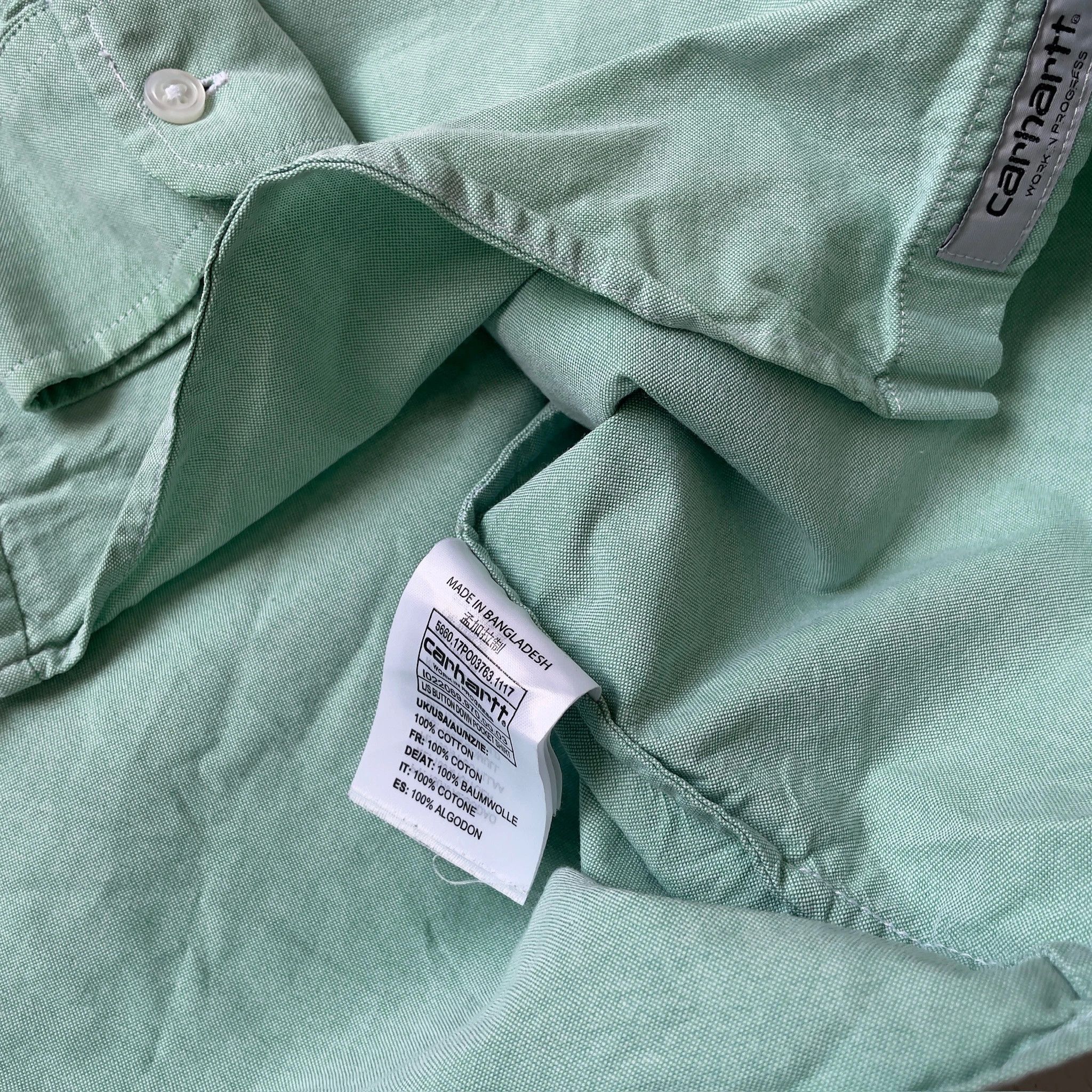 Carhartt Wip Carhartt WIP Button Down Pocket Shirt Size US S / EU 44-46 / 1 - 7 Thumbnail