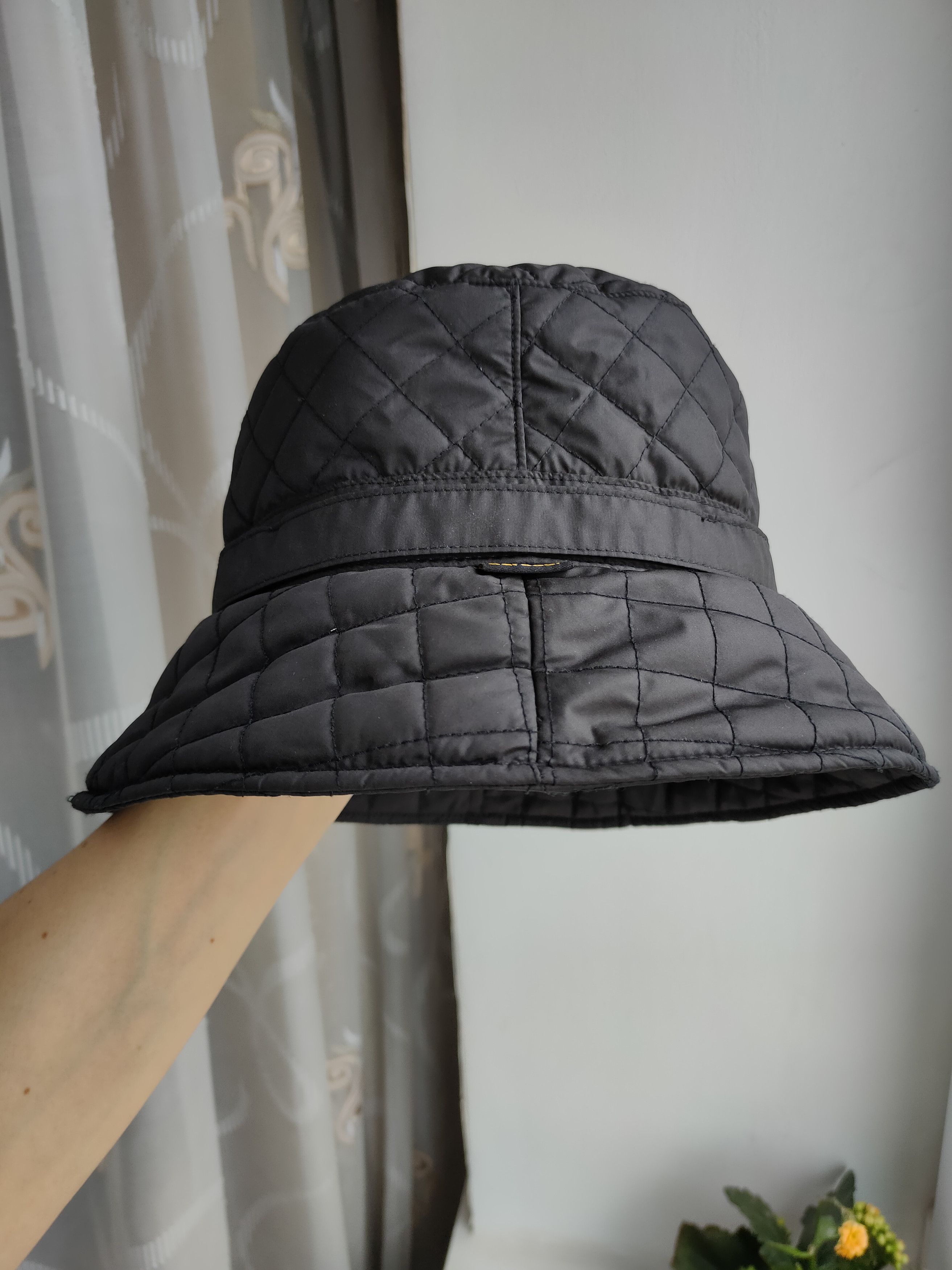 Barbour Vintage Barbour Bucket Hat Panama Barbour Guilted Unisex Size ONE SIZE - 5 Thumbnail
