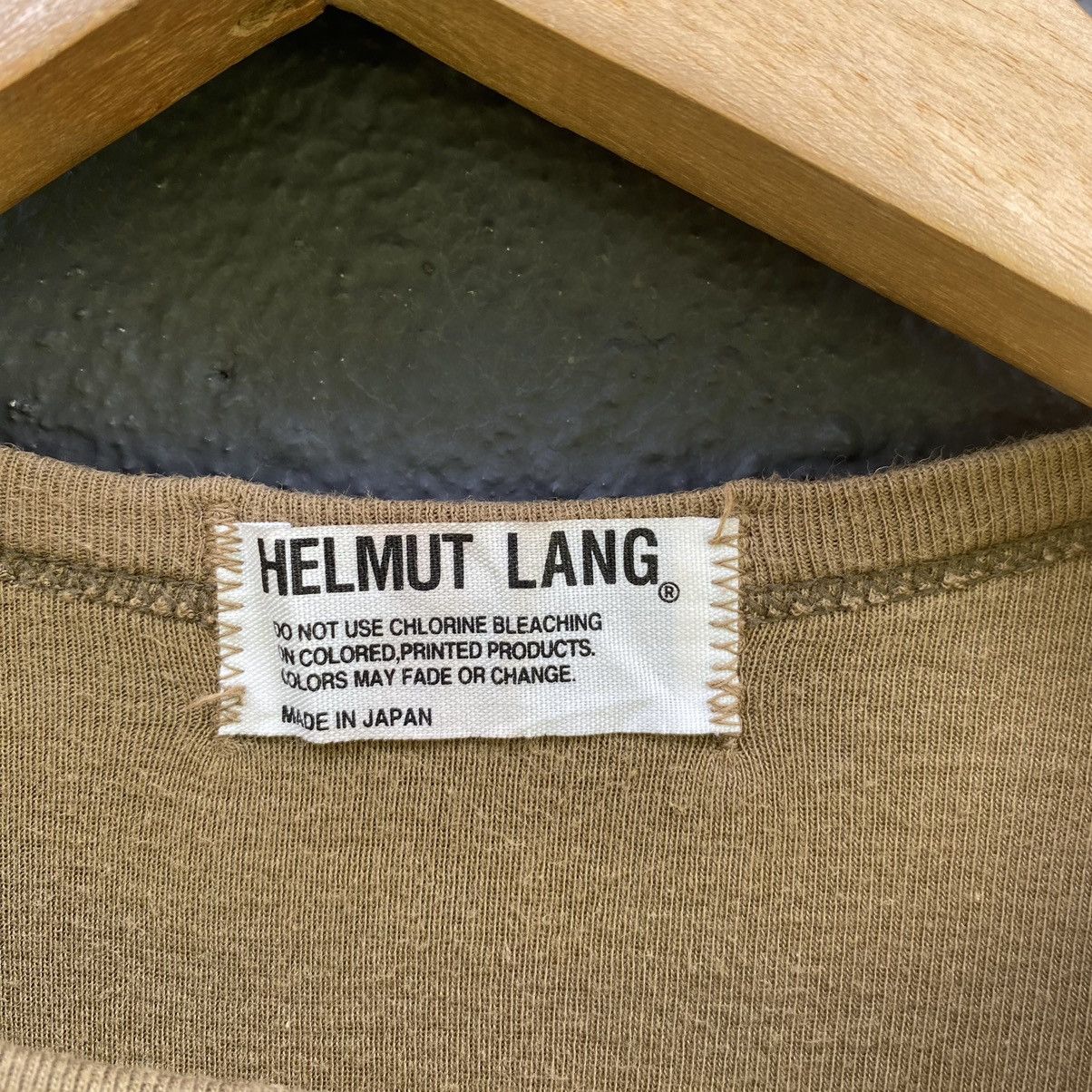 Helmut Lang Thrashed Faded Vintage 90s Helmut Lang ERD GRUNGE PLAIN TEE Size US M / EU 48-50 / 2 - 4 Thumbnail