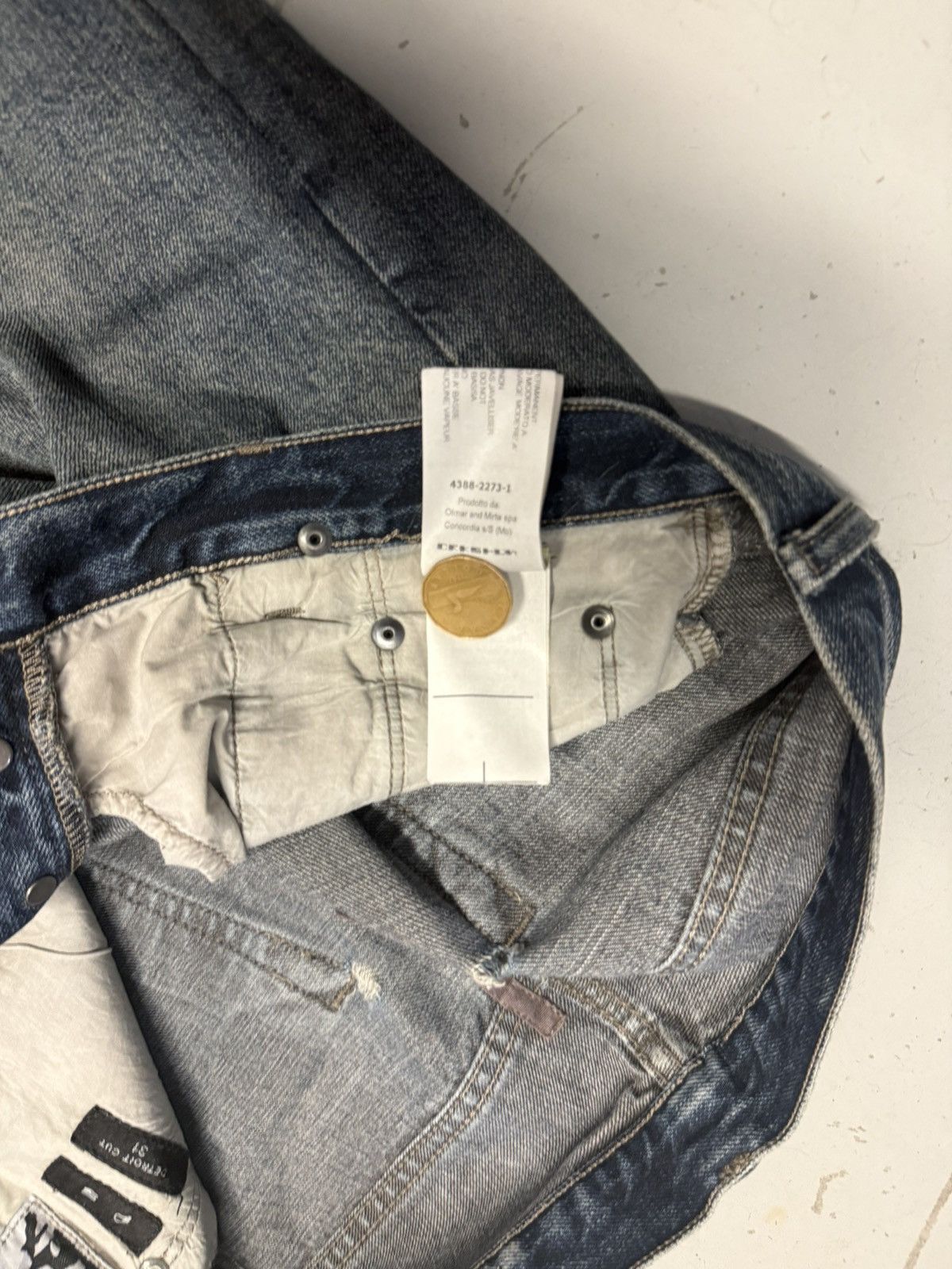 Rick Owens Detroit cut Fw15 Size US 31 - 6 Thumbnail