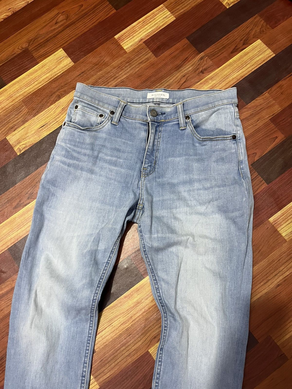 Big John Big John Japan Skinny Fit Light Wash Jeans W30 Size US 30 / EU 46 - 2 Thumbnail