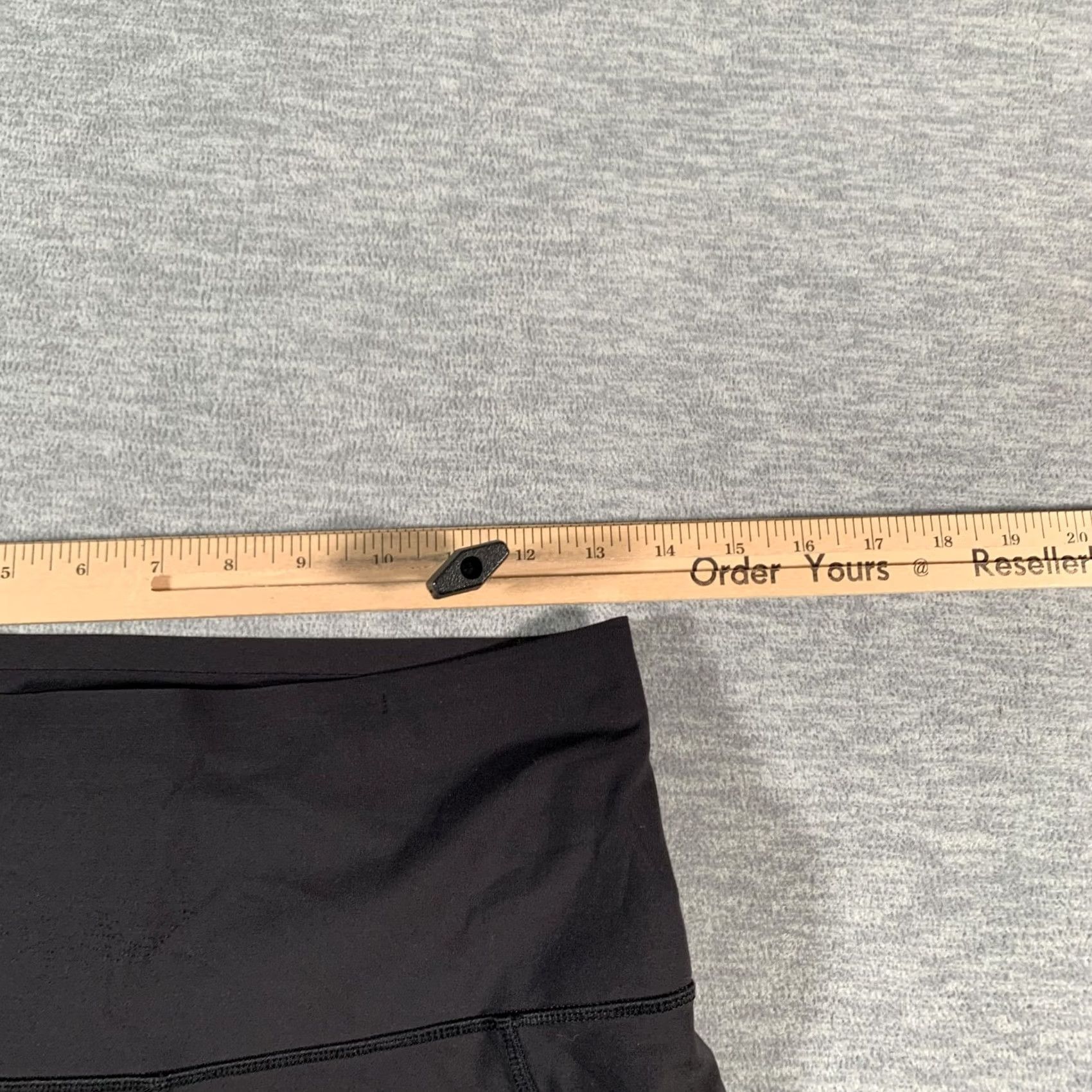 Lululemon Lululemon Pants Womens 6 Black Crop High Rise Leggings Yoga Pocket Athletic Gym Size 28" / US 6 / IT 42 - 5 Thumbnail