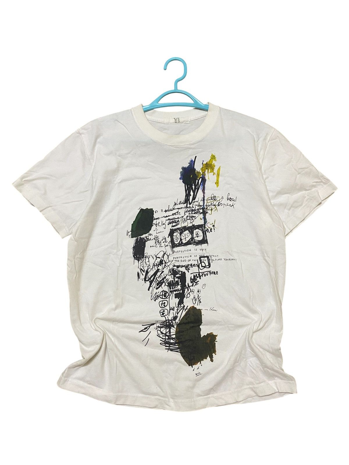 Yohji Yamamoto Yohji Yamamoto Art Tshirt Size US M / EU 48-50 / 2 - 1 Thumbnail