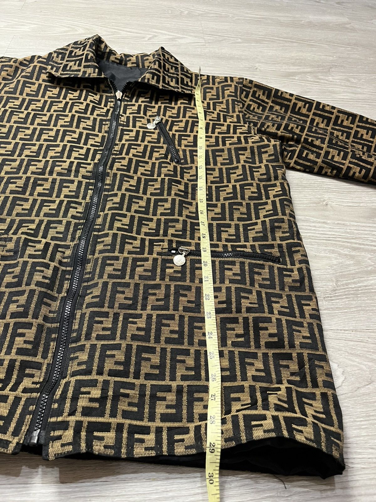 Fendi Fendi Monogram Zucca Reversible Jacket Size US L / EU 52-54 / 3 - 11 Thumbnail