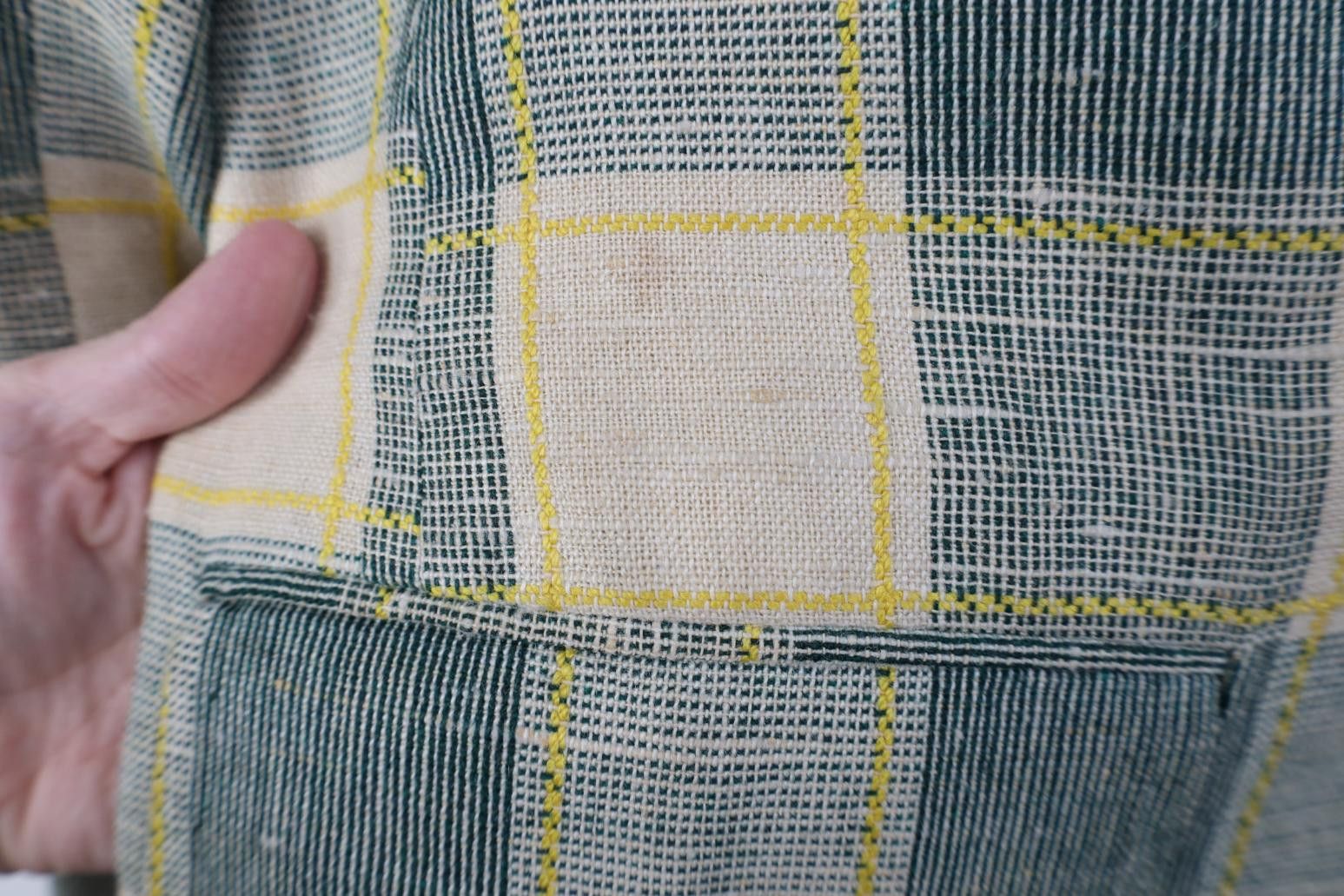 Vintage Vintage 70s Rockabilly Wool Suit Blazer Jacket Plaid USA Size US L / EU 52-54 / 3 - 7 Thumbnail