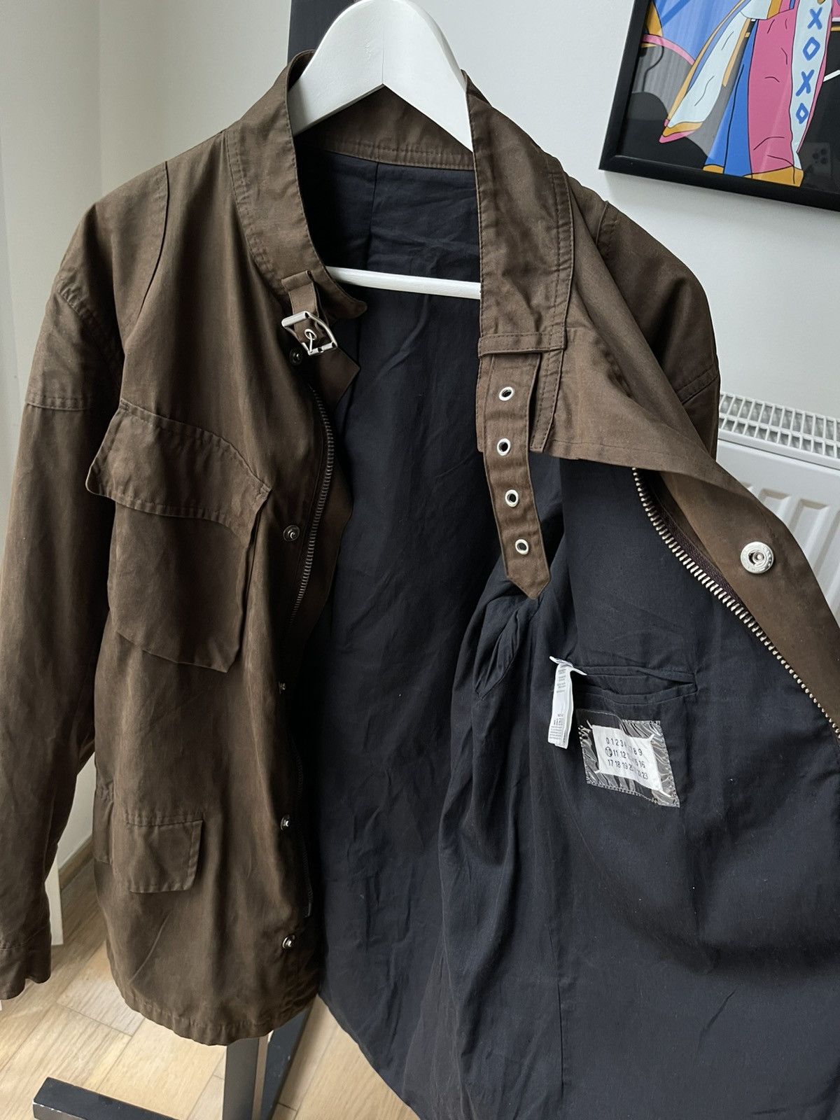 Maison Margiela Maison Martin Margiela FW01 Brown Cotton Field Jacket Size US L / EU 52-54 / 3 - 2 Thumbnail