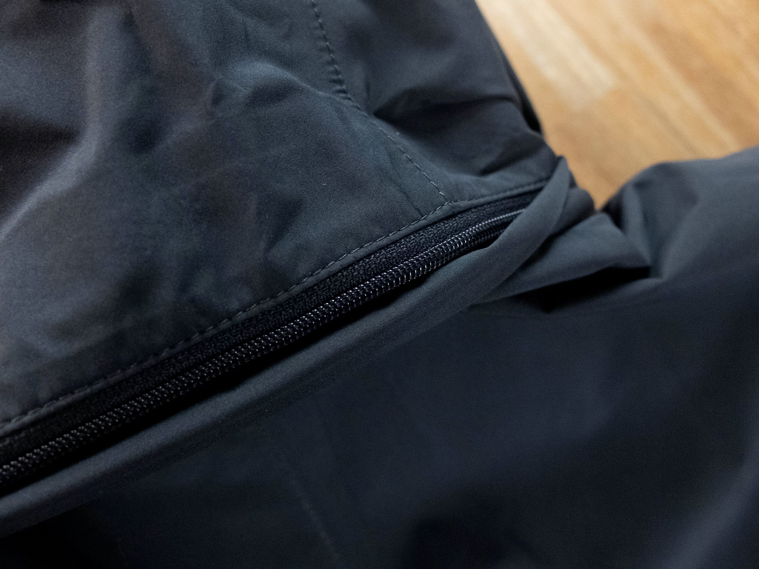 Montecore MONTECORE Italy dark blue hooded nylon jacket XL Size US XL / EU 56 / 4 - 16 Thumbnail