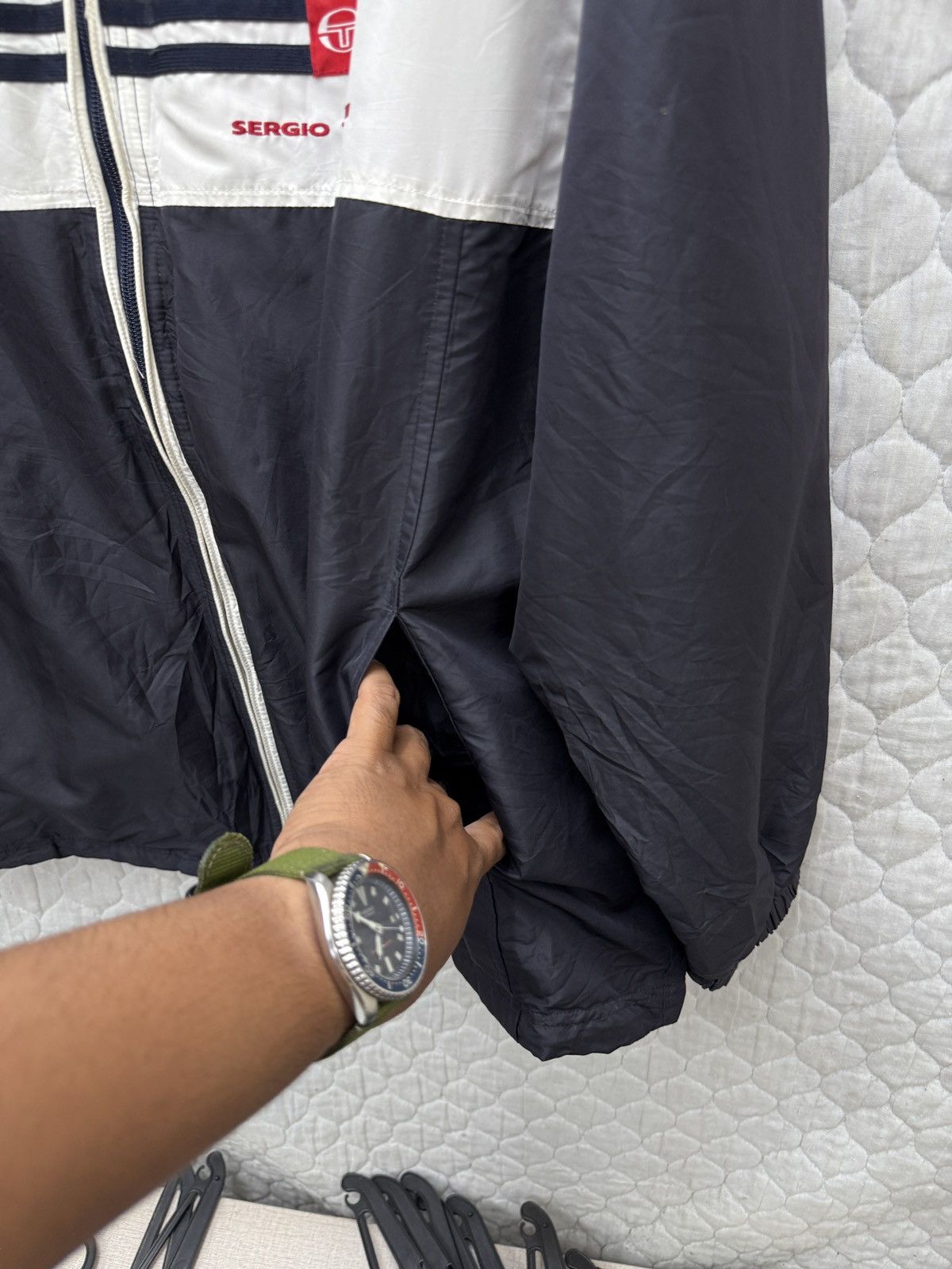 Sergio Tacchini 🔥🔥🔥ARCHIVE SERGIO TACCHINI LIGHT JACKET Size US L / EU 52-54 / 3 - 11 Thumbnail