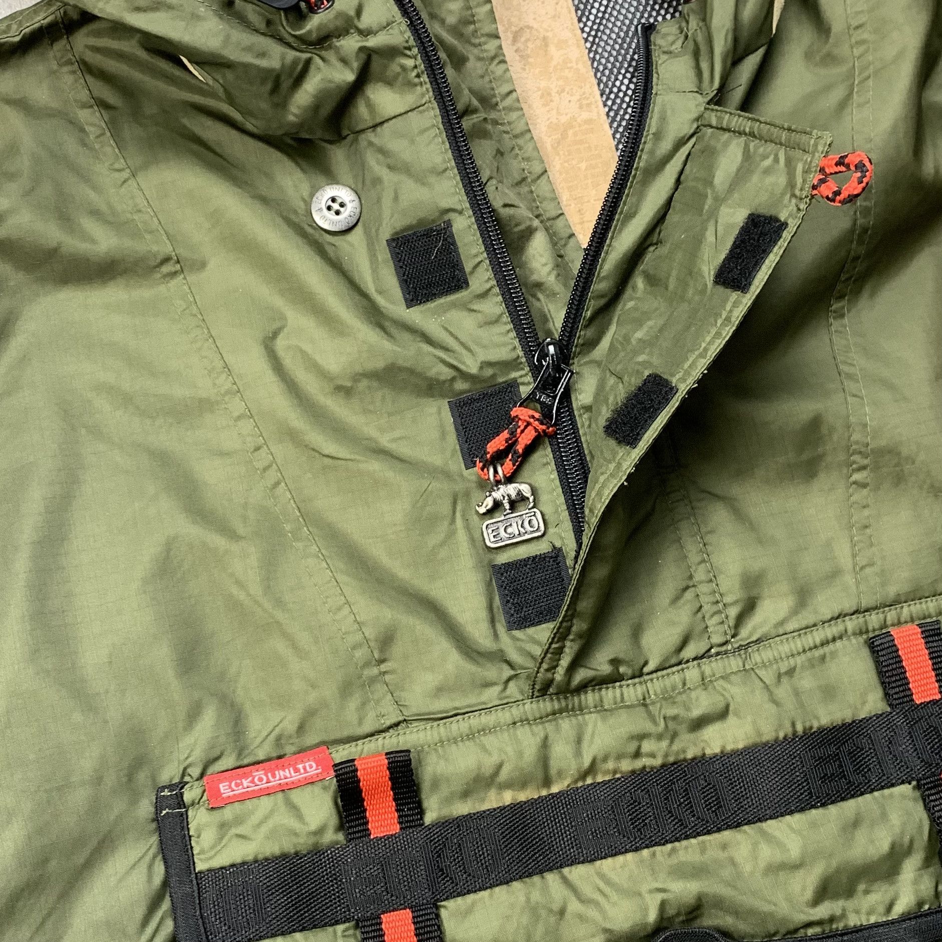 Ecko Unltd. Ecko Unltd Y2K Anorak Tactical Jacket Size US XL / EU 56 / 4 - 10 Thumbnail