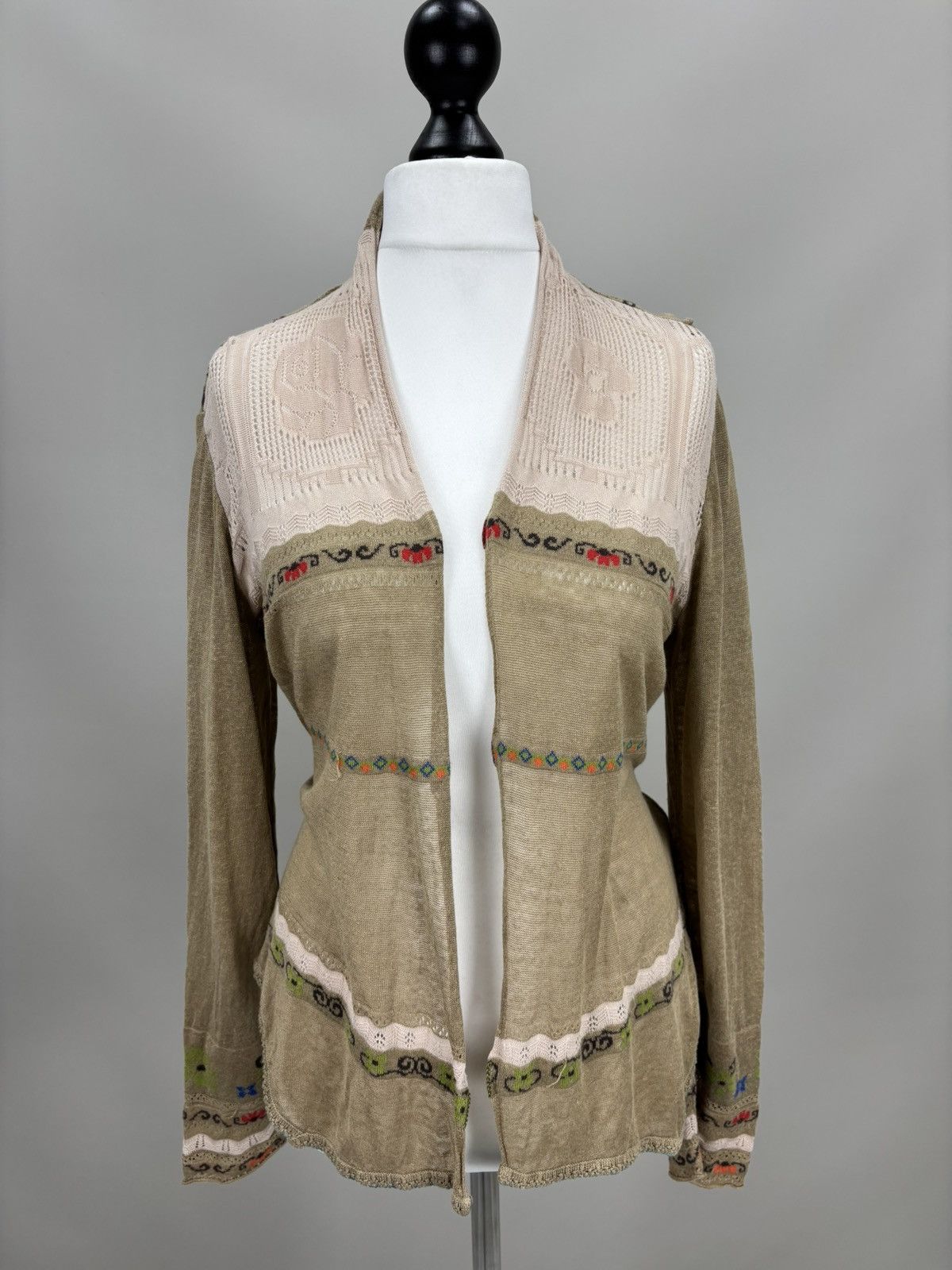 Other Womens cape cardigan IVKO Size 40 Color Brown Size M / US 6-8 / IT 42-44 - 2 Thumbnail