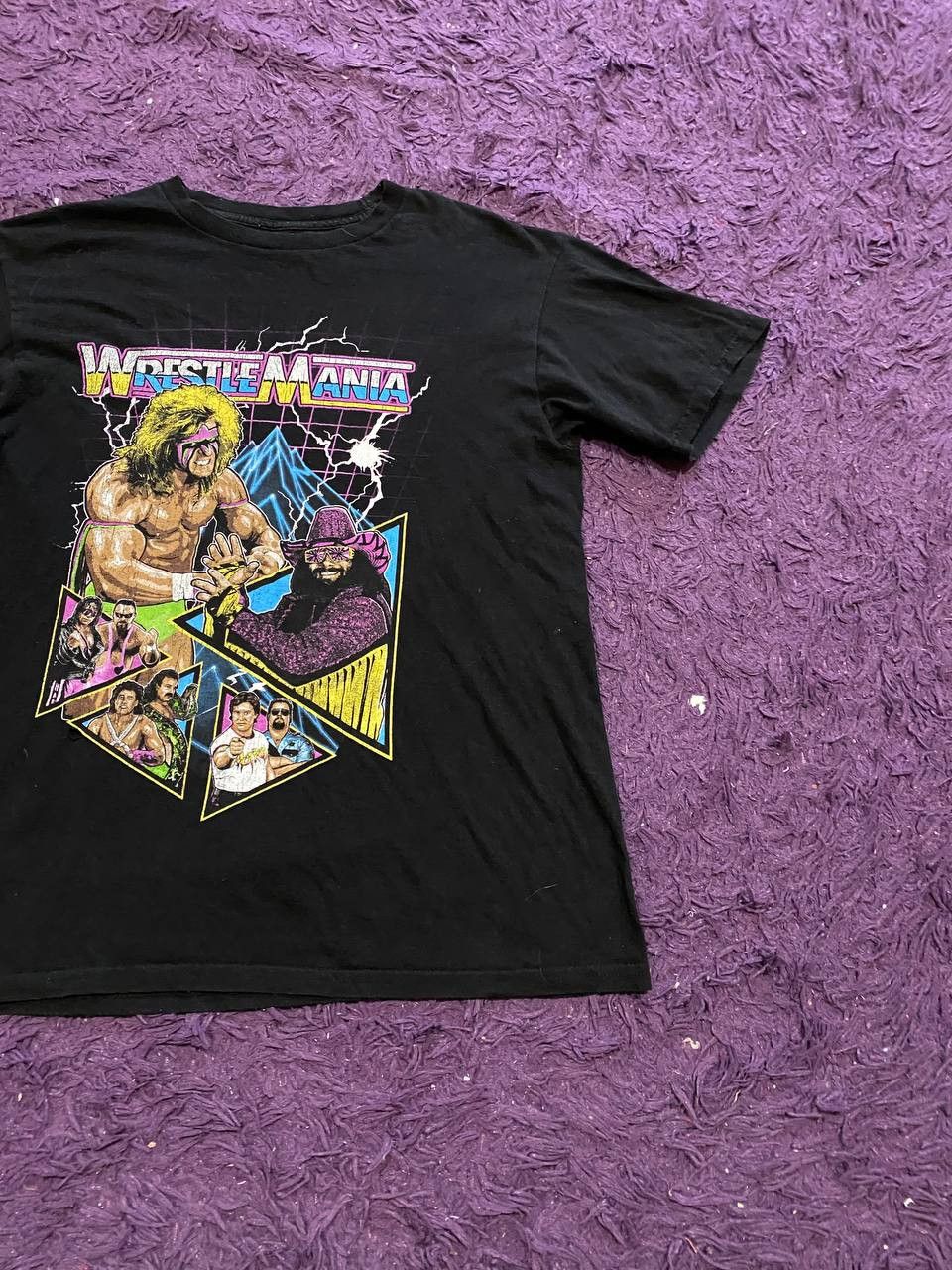 WWE Vintage WWE Big Y2K Print Short Sleeve T-Shirt Size M Size US M / EU 48-50 / 2 - 4 Thumbnail