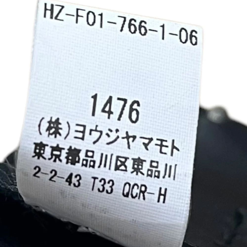 Yohji Yamamoto POUR HOMME leather belt HZ-F01-766 Size ONE SIZE - 4 Thumbnail