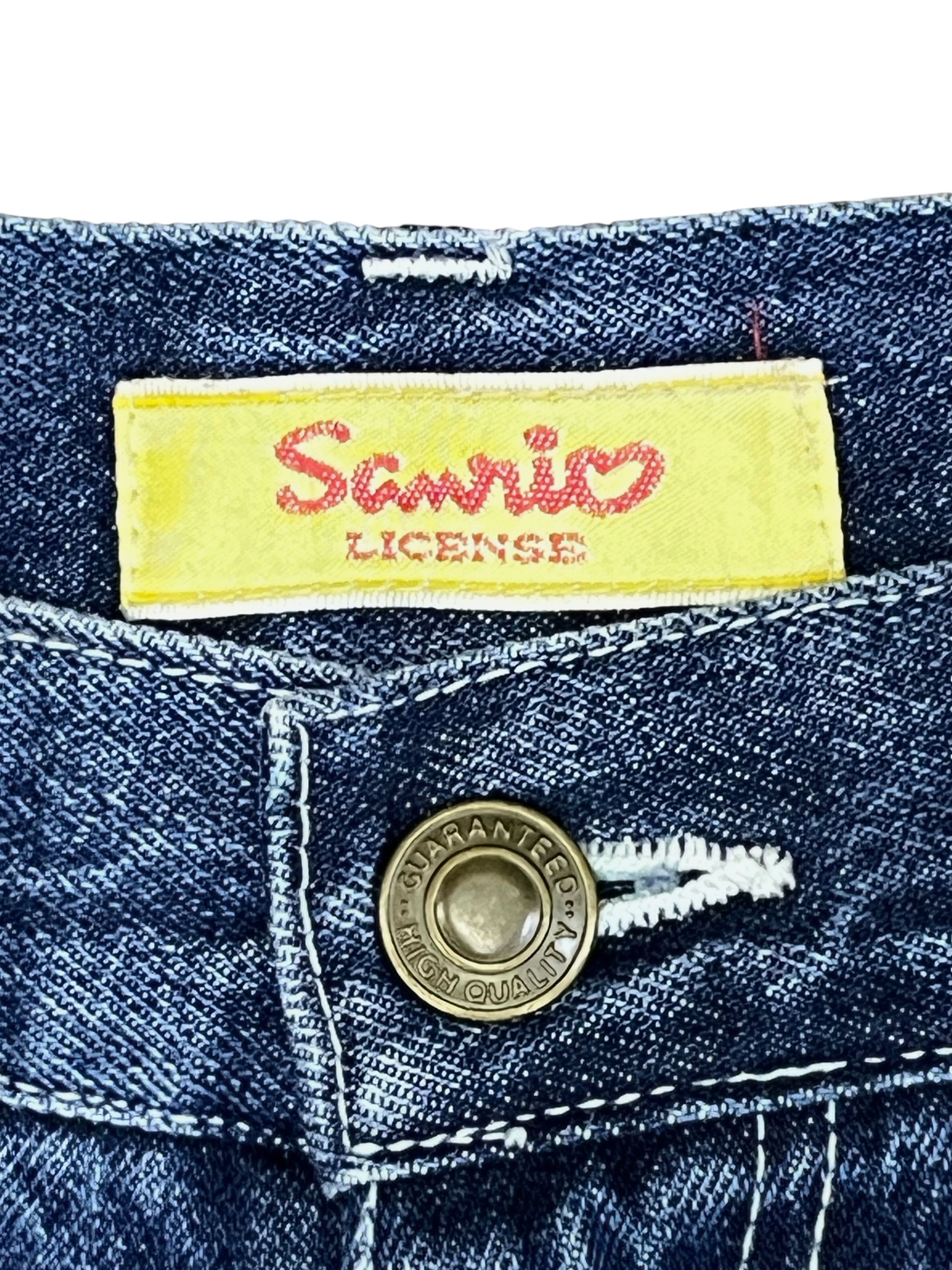 Cartoon Network Vintage Sanrio Hello Kitty Flare Jeans W30 Japan Only Rare Size US 31 - 9 Thumbnail