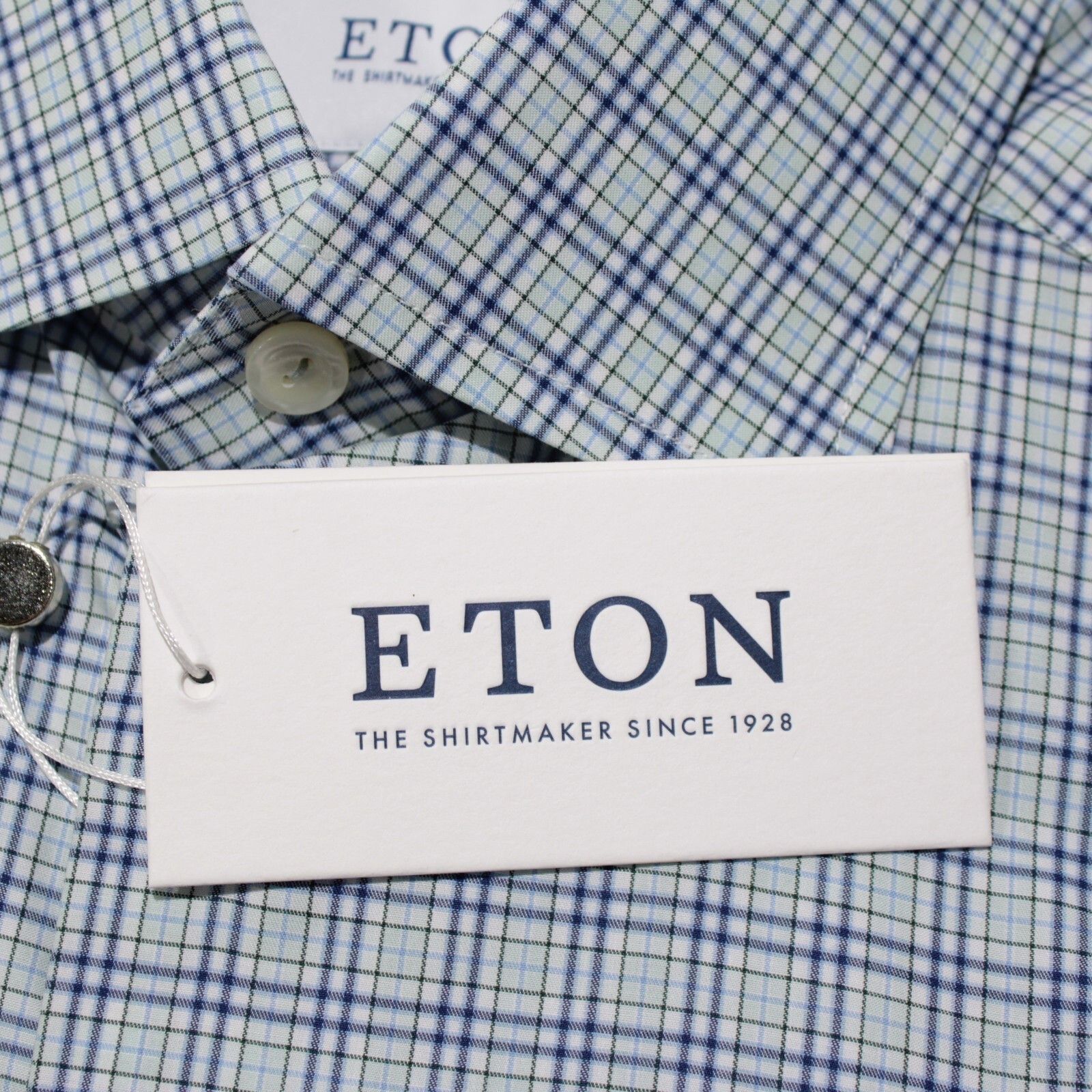 Eton Eton New with tags Shirt Size S US In Blue Size US S / EU 44-46 / 1 - 2 Thumbnail
