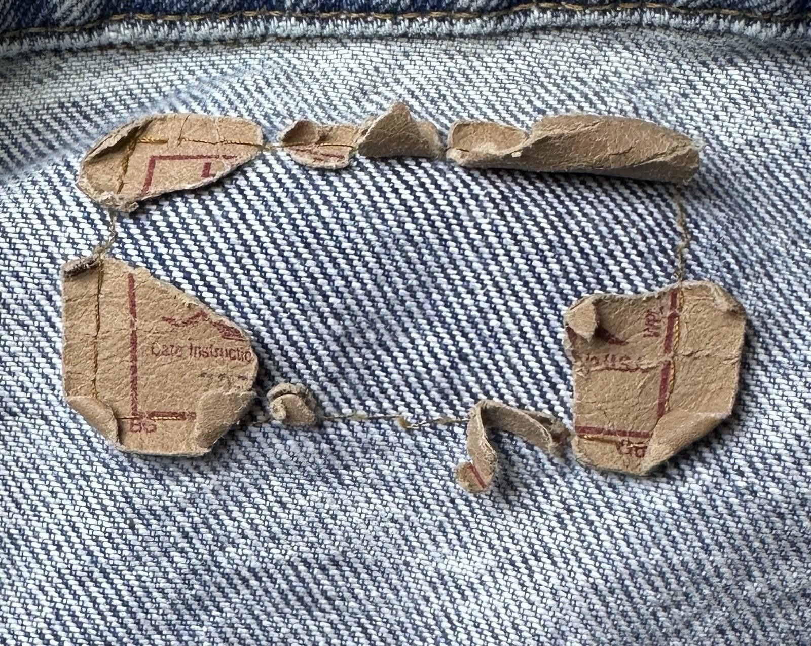 Levi's VINTAGE LEVIS ACID STONE WASHED DENIM JACKET SIZE XL USA Size US XL / EU 56 / 4 - 6 Thumbnail