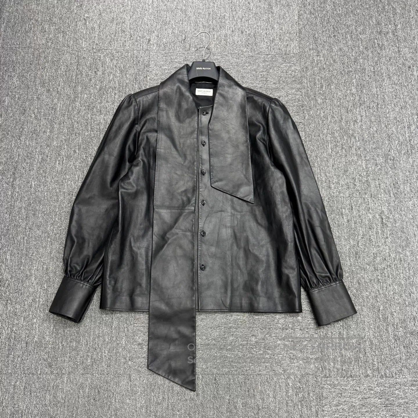 Saint Laurent Paris SLP Sheepskin Bow Jacket. Size US M / EU 48-50 / 2 - 4 Thumbnail
