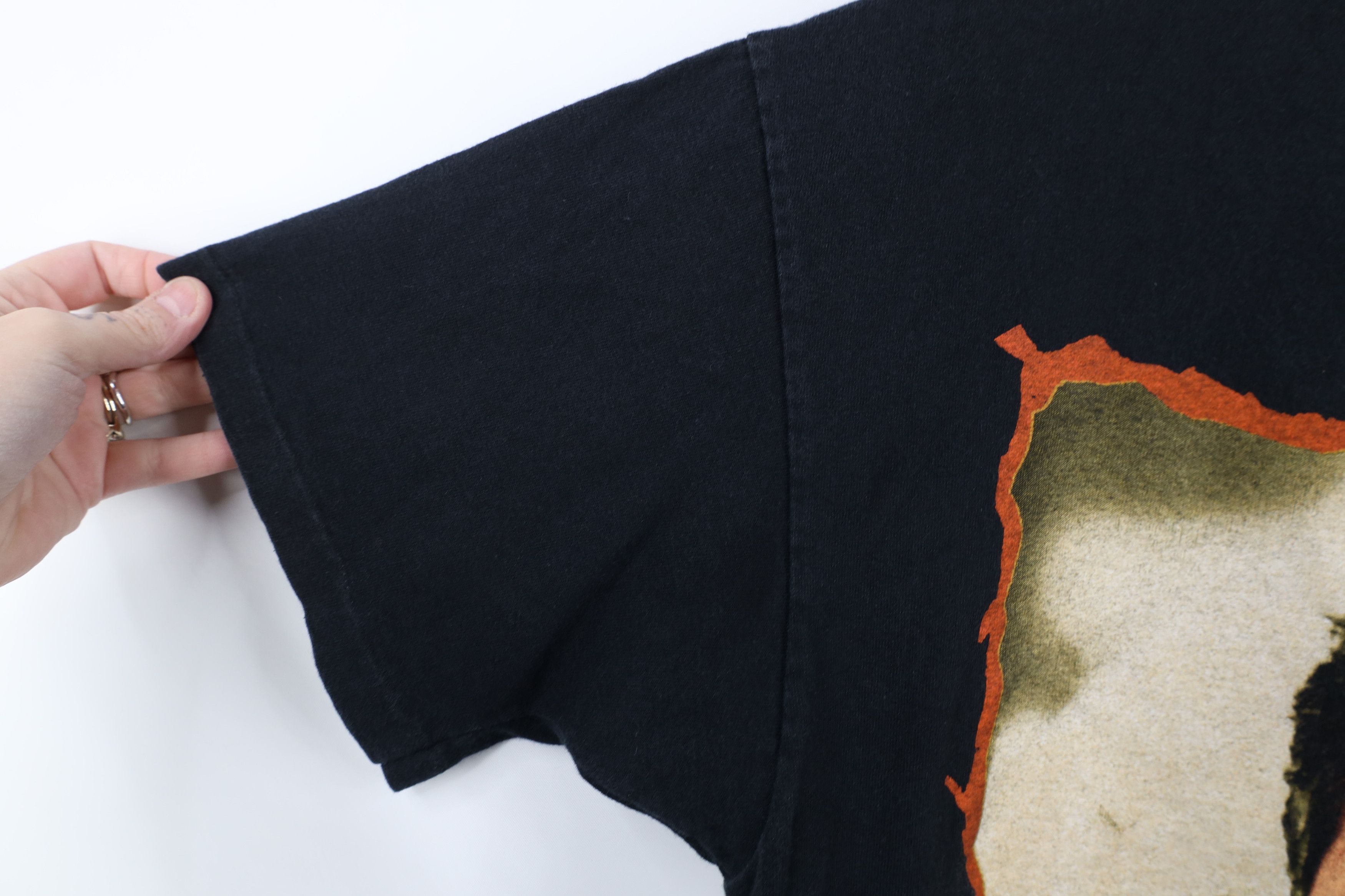 Vintage Vintage 90s Gill Band Short Sleeve T-Shirt Black Cotton USA Size US XL / EU 56 / 4 - 8 Thumbnail