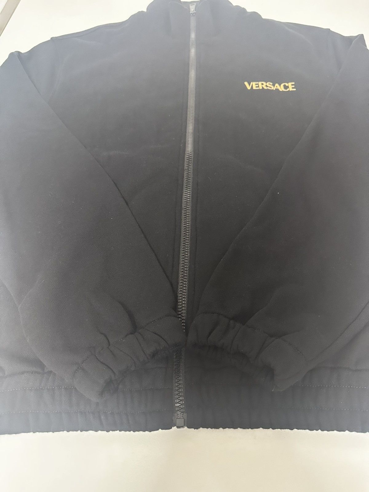 Versace Versace Black Zip Sweatshirt Size US XL / EU 56 / 4 - 5 Thumbnail